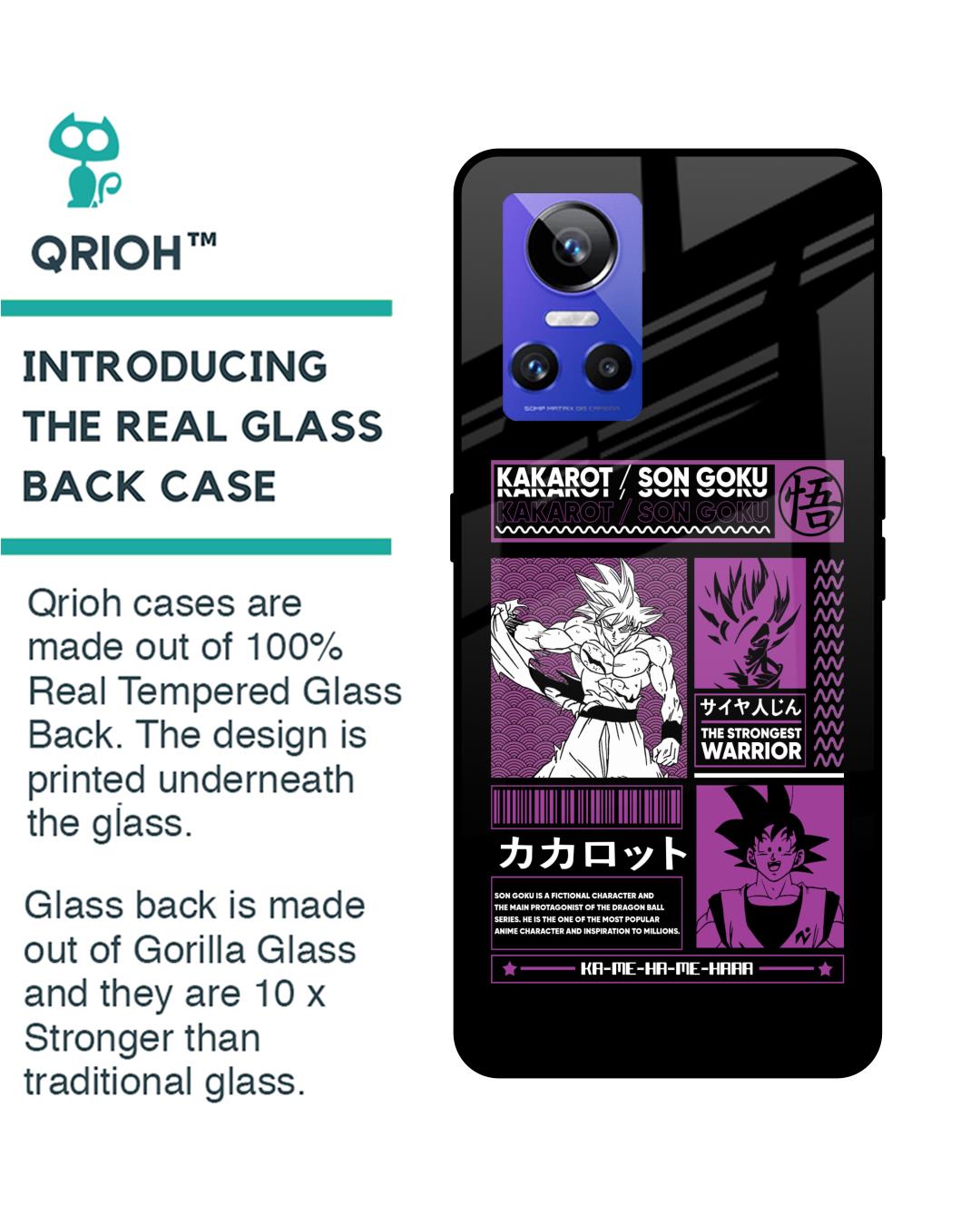 Shop Strongest Warrior Premium Glass Case for Realme GT Neo3(Shock Proof, Scratch Resistant)-Back