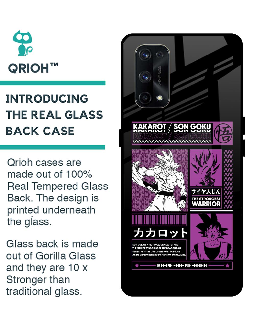 Shop Strongest Warrior Premium Glass Case for Realme X7 Pro (Shock Proof, Scratch Resistant)-Back