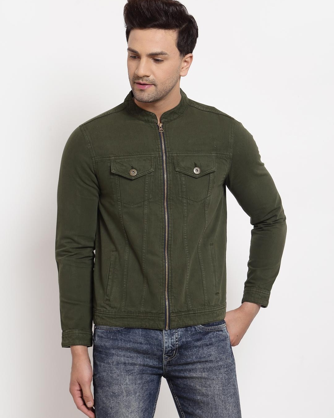 Buy Style Quotient Men's Green Jacket for Men Green Online at Bewakoof