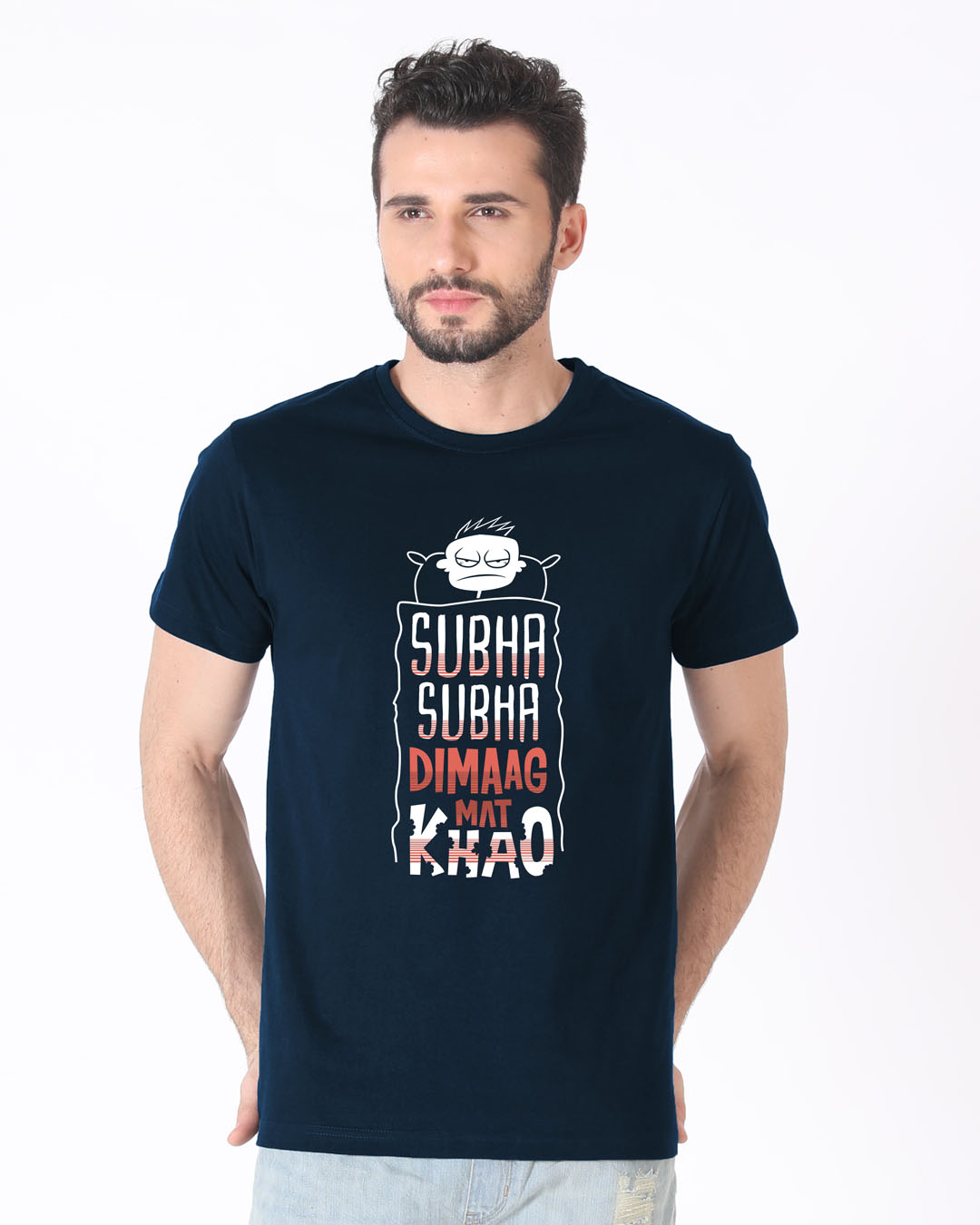 Shop Subha Subha Half Sleeve T-Shirt-Back