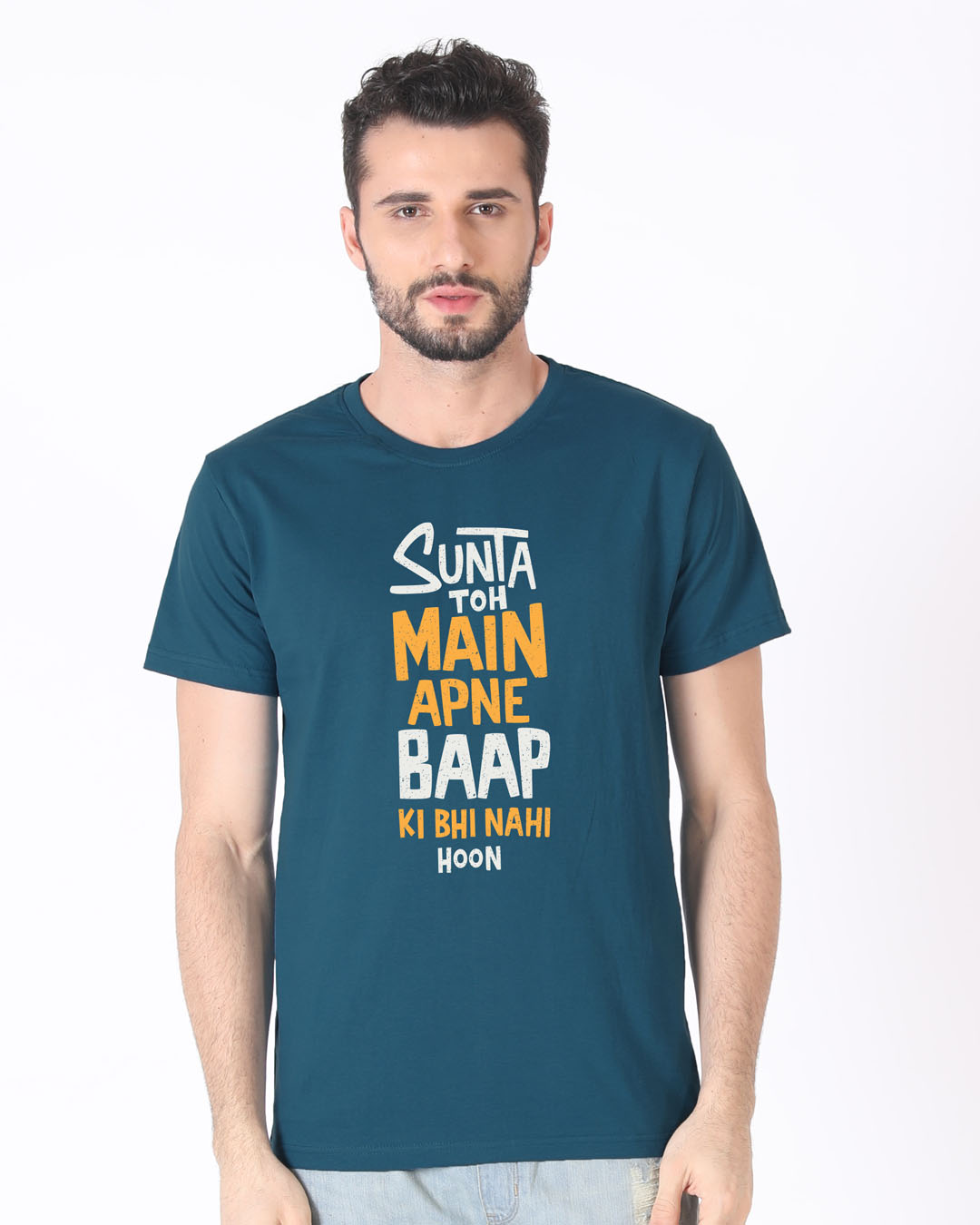 Shop Sunta To Main Half Sleeve T-Shirt-Back