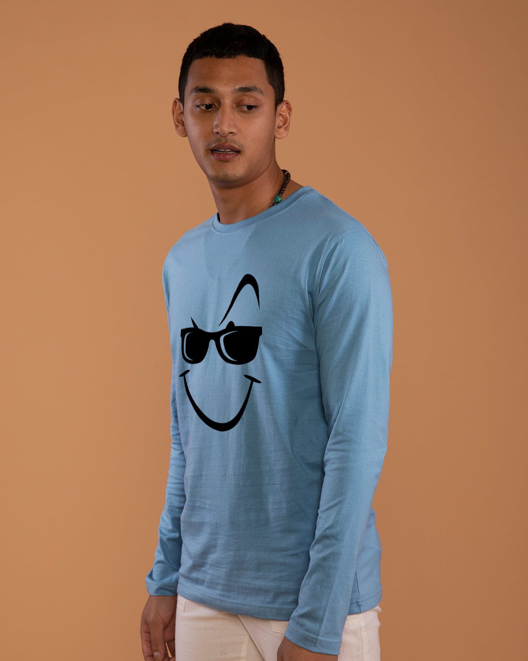 Shop Super Swag Smile Full Sleeve T-Shirt-Back