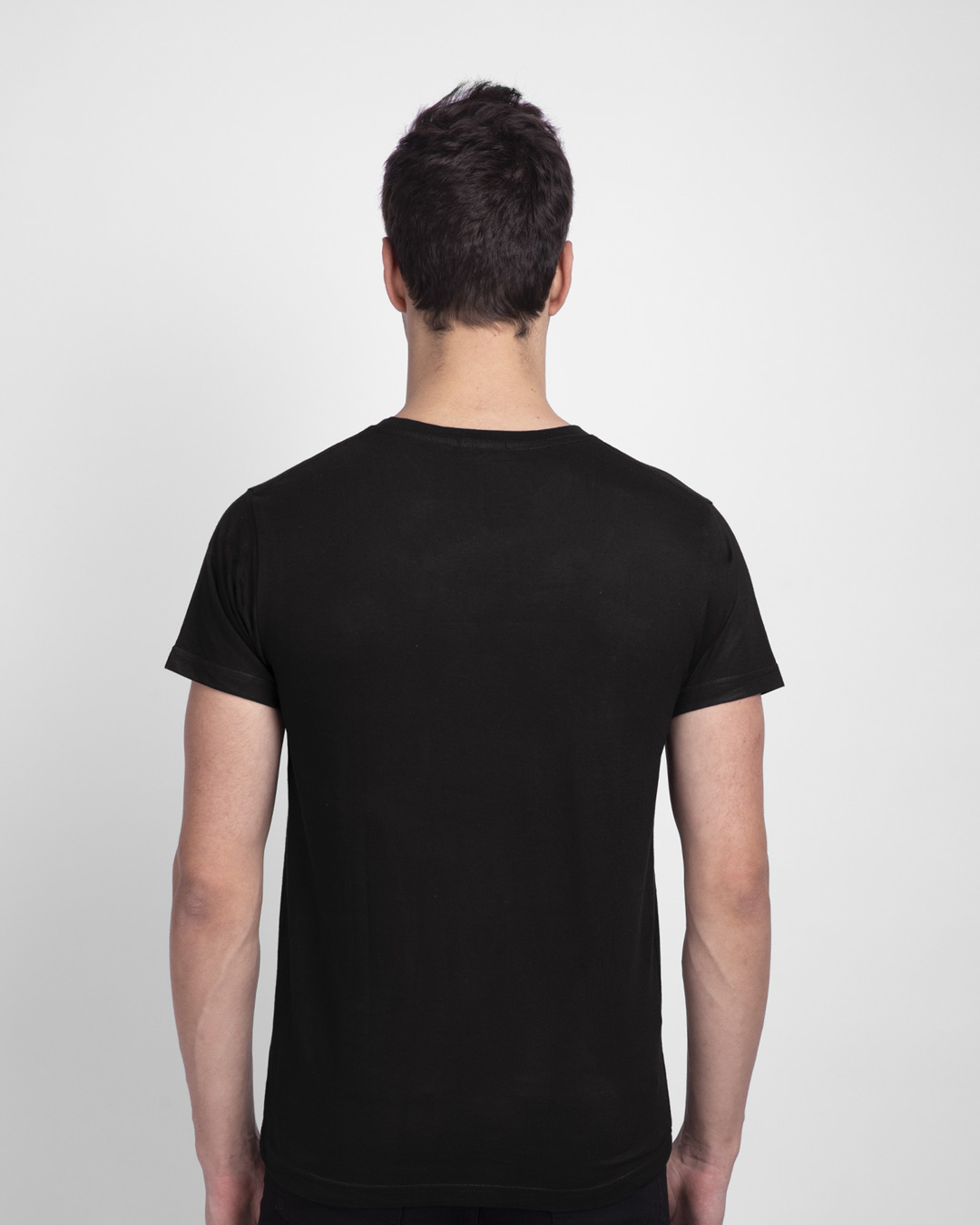 Shop Superman Line Half Sleeve T-Shirt (SML)-Back