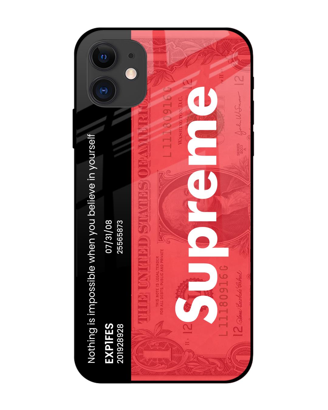 Original supreme 2024 iphone case