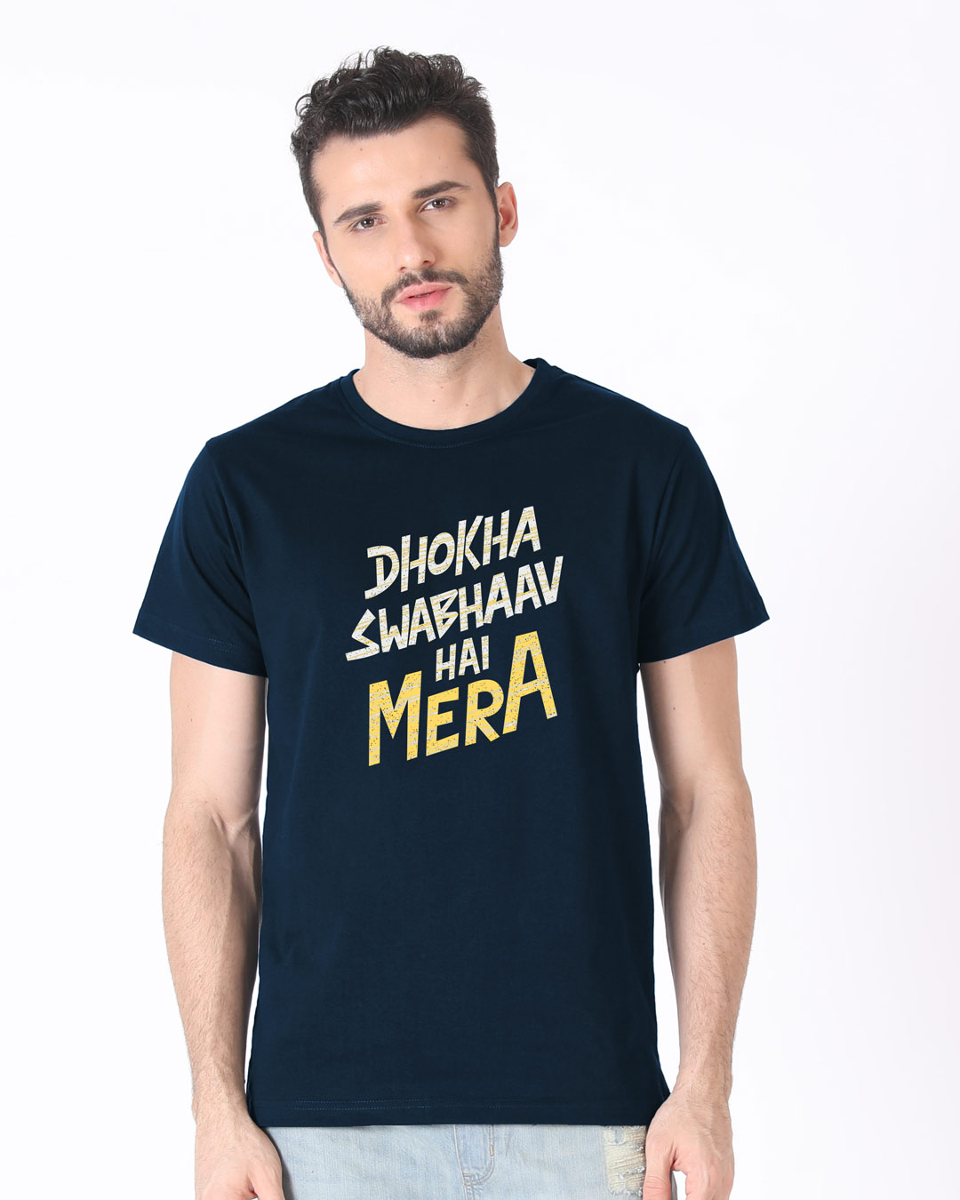 Shop Swabhaav Half Sleeve T-Shirt-Back