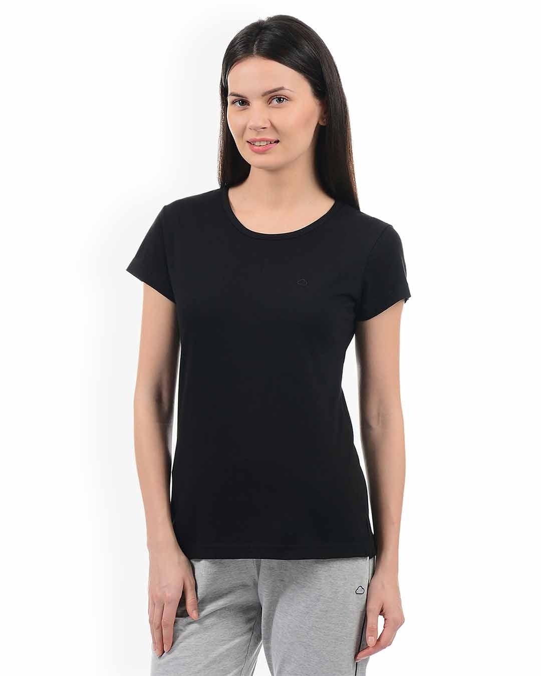 Shop Women's Classic Nightwear T-Shirt Round Neck-Back