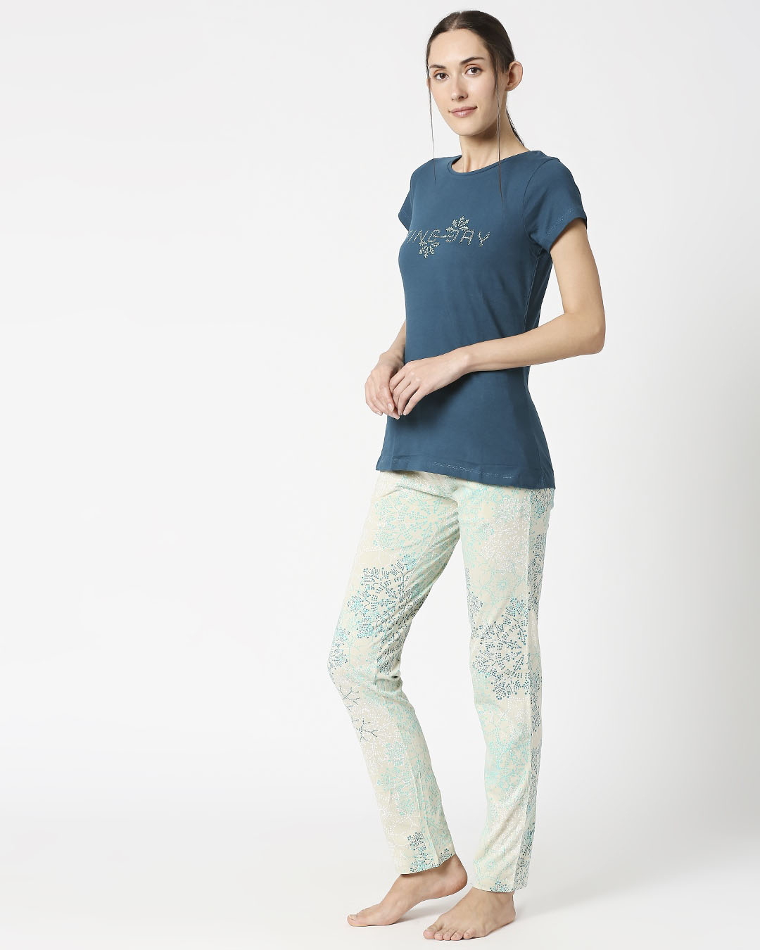 Shop Women's In The Moment Pajama Set-Back