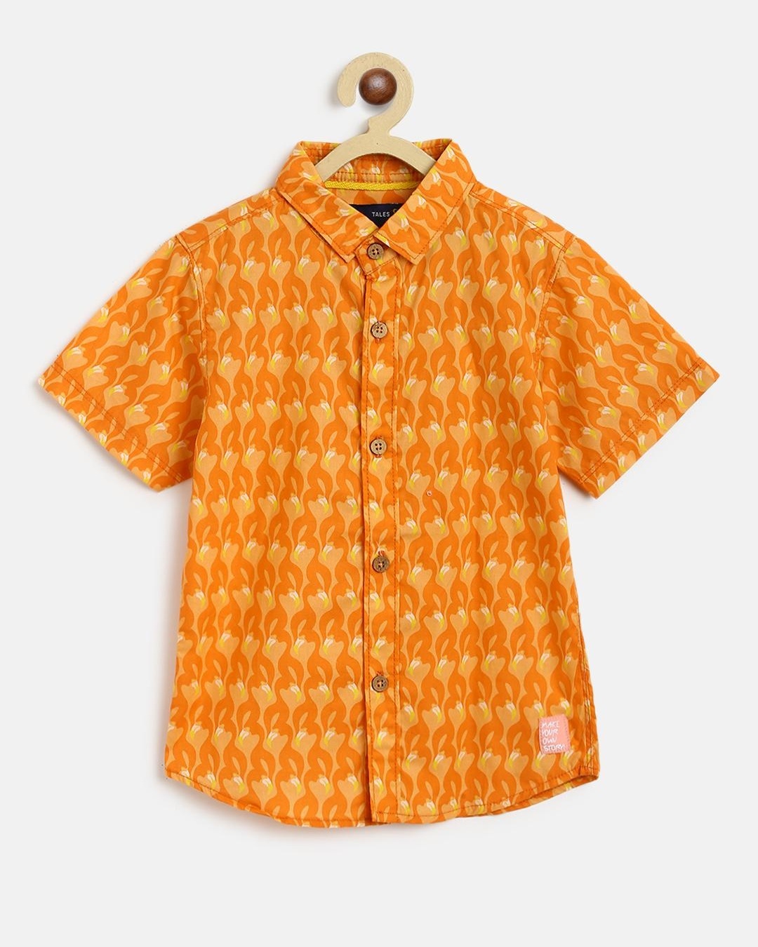 buy-tales-stories-boys-orange-printed-shirt-online-at-bewakoof