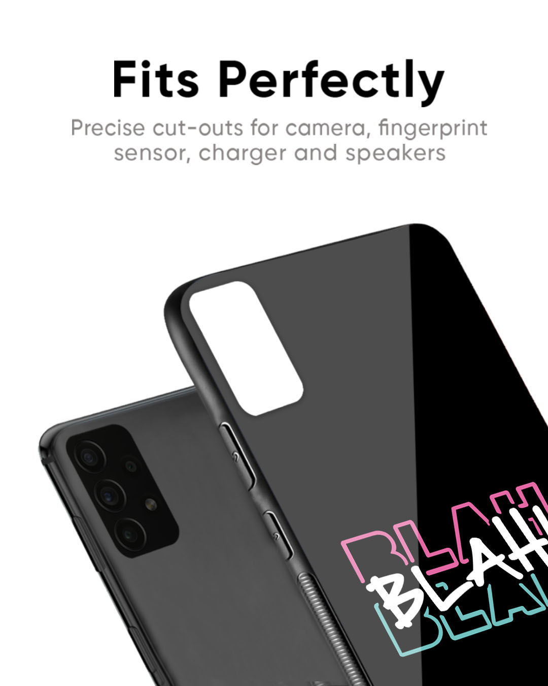 Shop Talkative Person Premium Glass Case for OnePlus 7(Shock Proof, Scratch Resistant)-Back