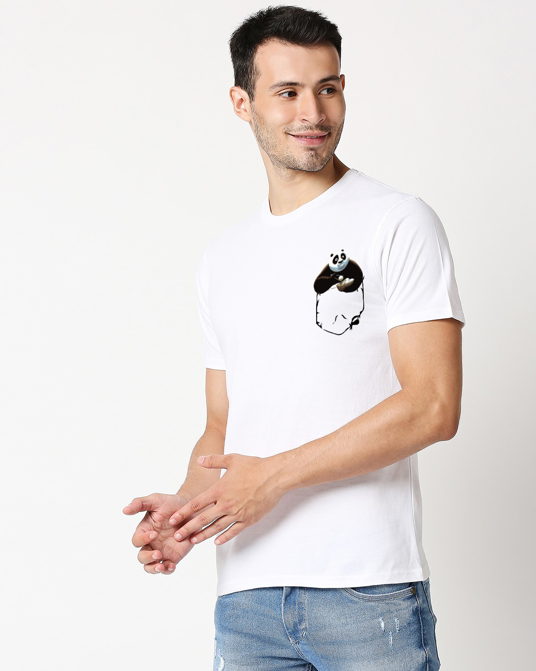 Shop TBF PO - Our beloved Panda who kicks *** Unisex T-shirt-Back