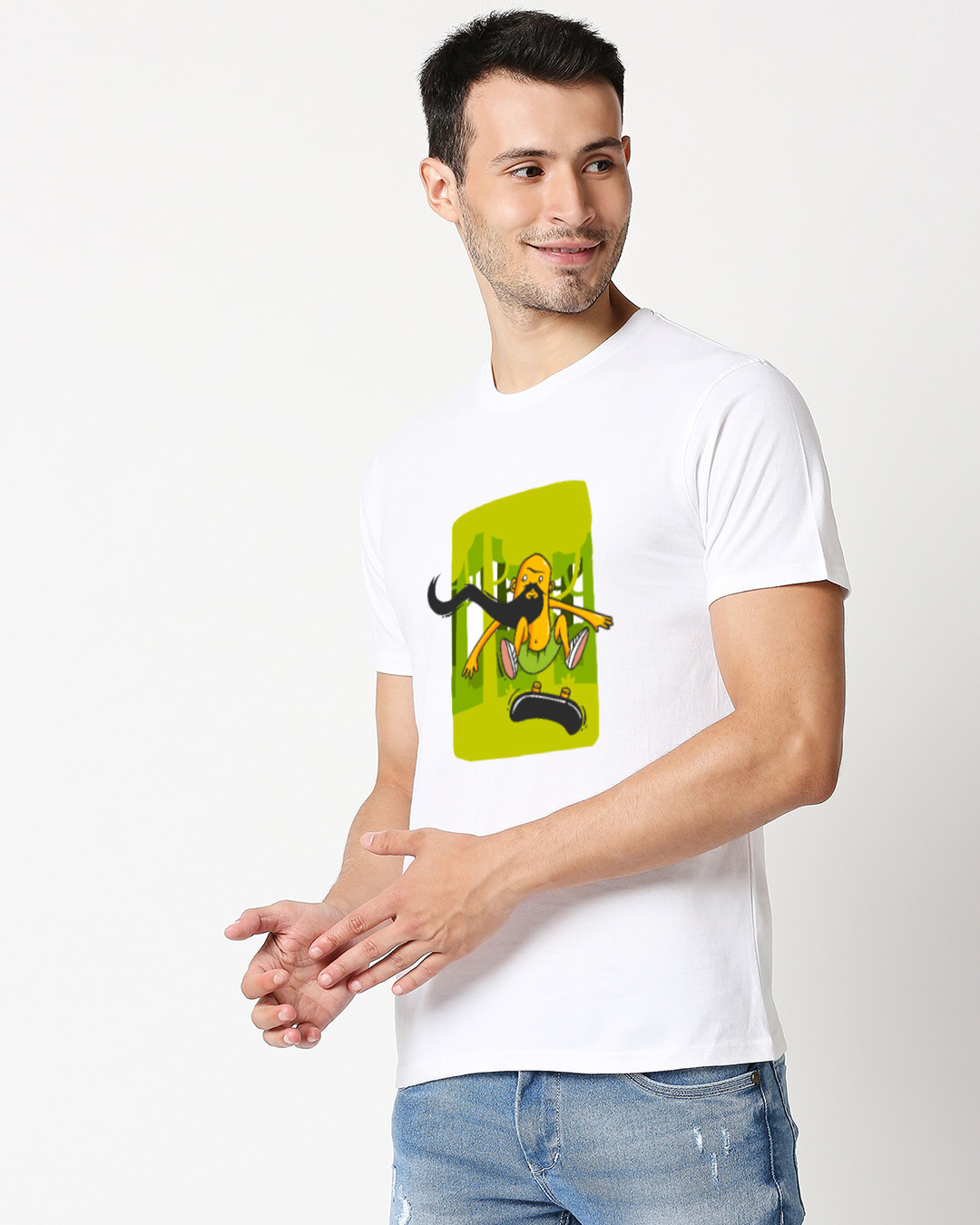 Shop TBF Skating Guru Unisex T-shirt-Back