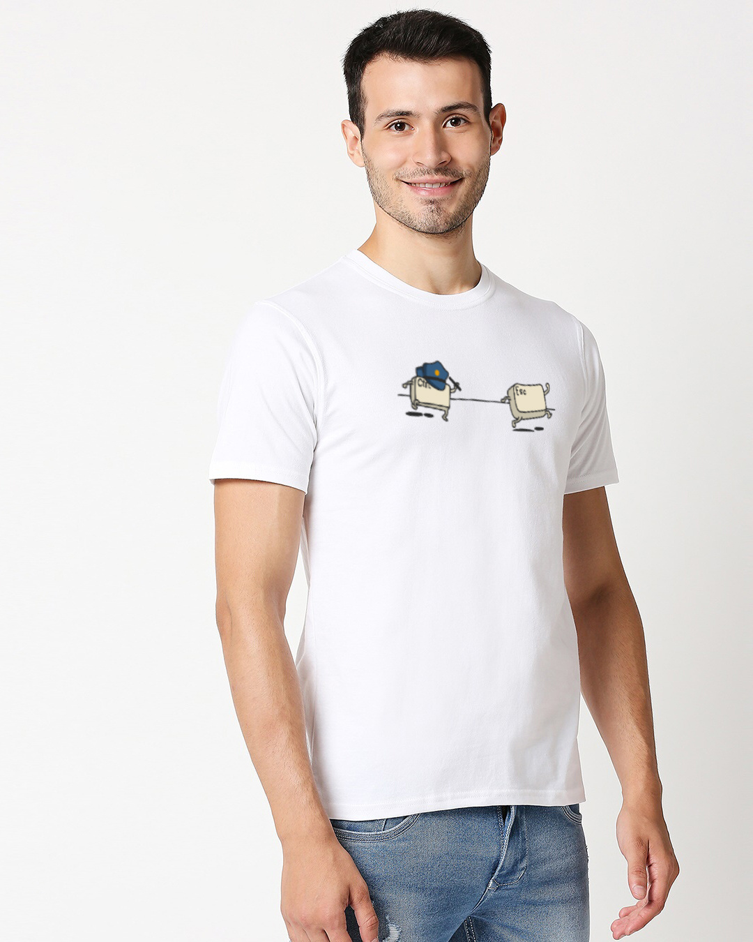 Shop TBF The ESC artist Unisex T-Shirt-Back