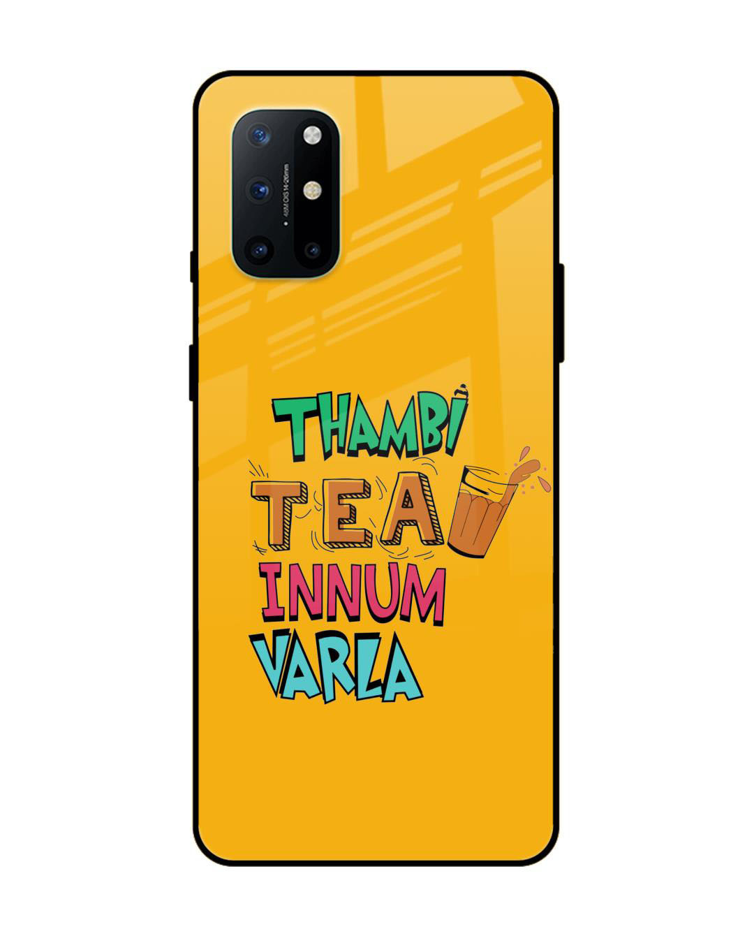 Buy Tea Lover Premium Glass Case for OnePlus 8T(Shock Proof, Scratch  Resistant) Online in India at Bewakoof