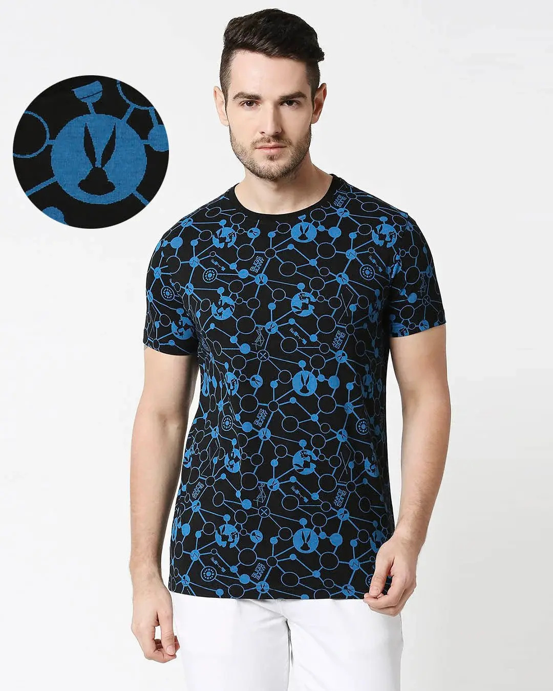 Buy Tech Bunny (LTL) AOP Half Sleeve T-Shirt Online at Bewakoof