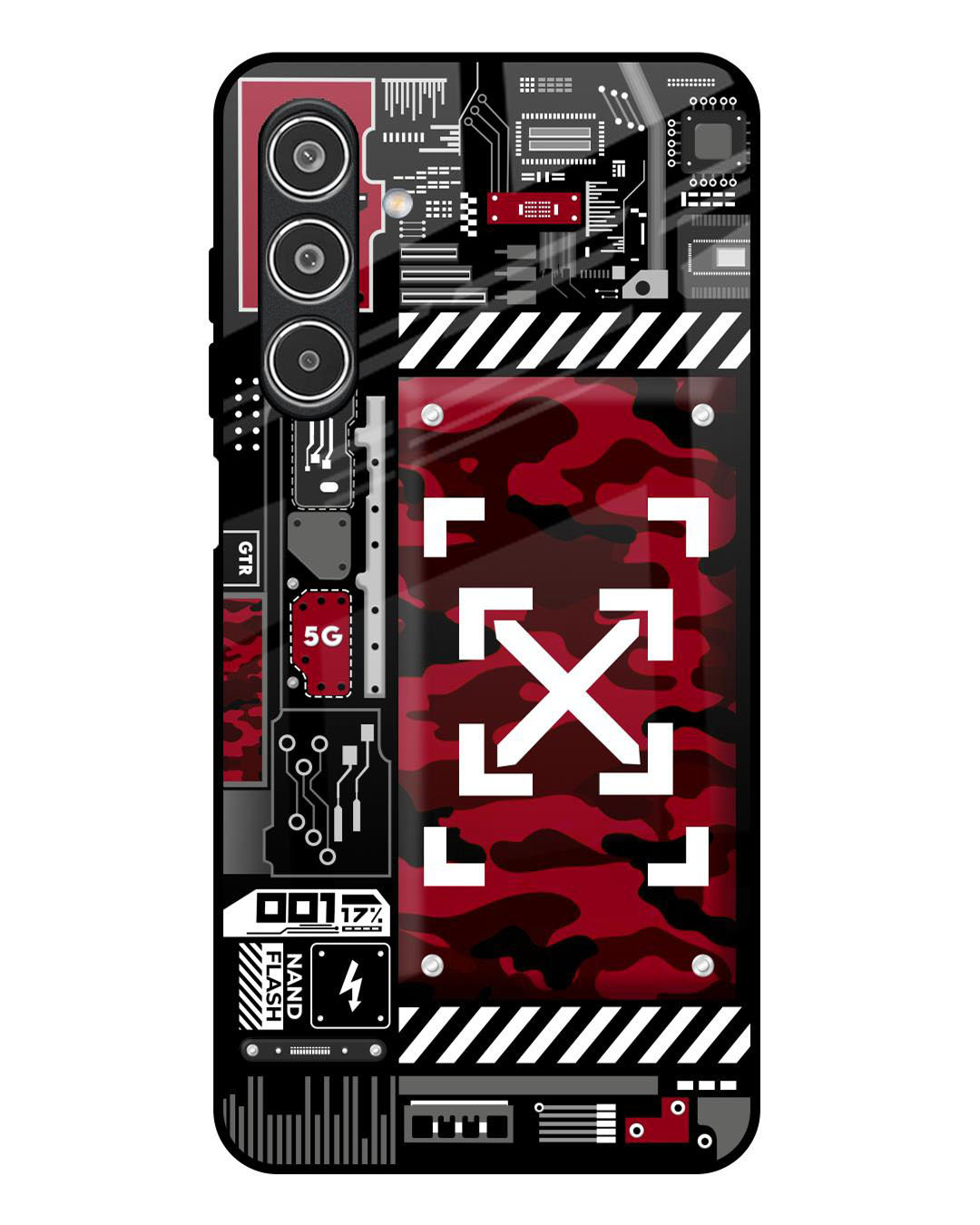 Buy Technology Art Premium Glass Cover for Samsung Galaxy A26 5G(Shock