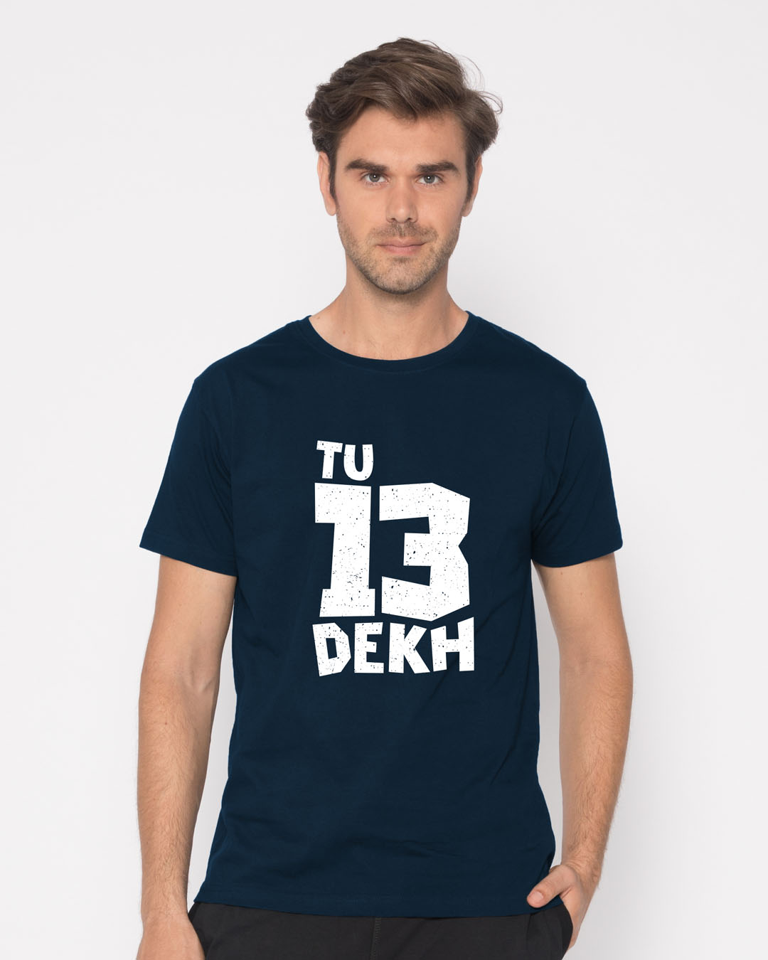 Shop Tera Dekh Half Sleeve T-Shirt-Back