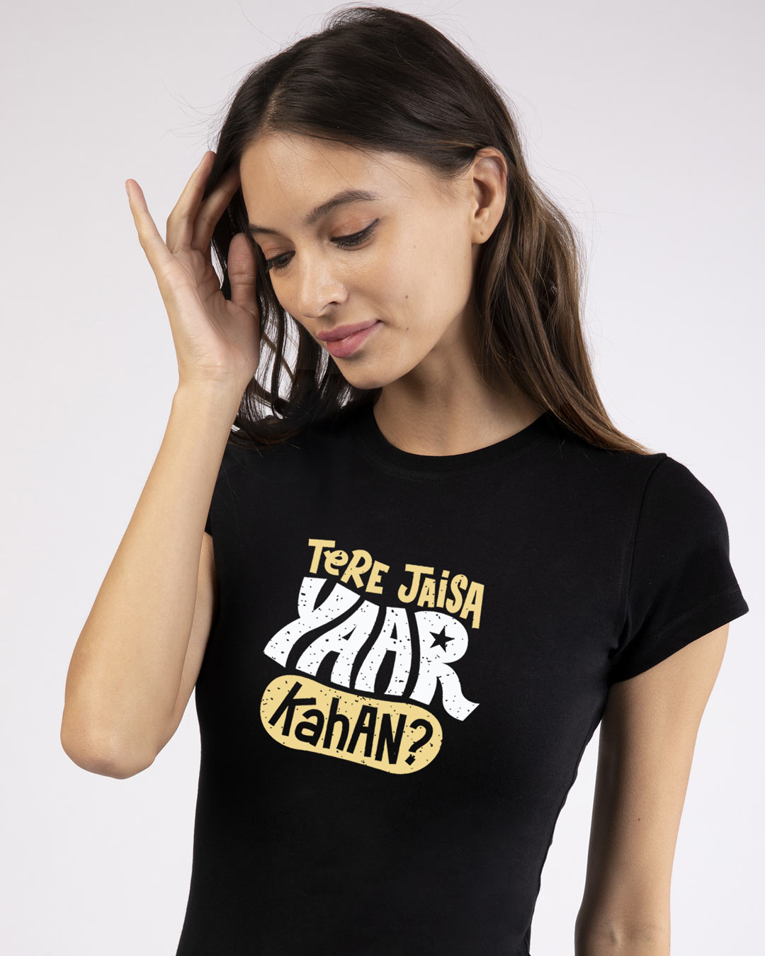 tere jaisa yaar kahan t shirt flipkart