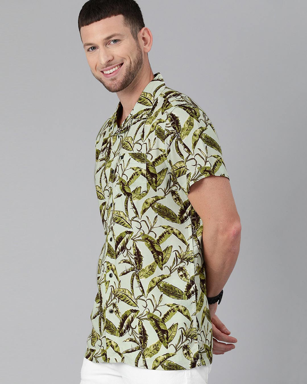 Buy The Bear House Printed Casual Shirt Online at Bewakoof