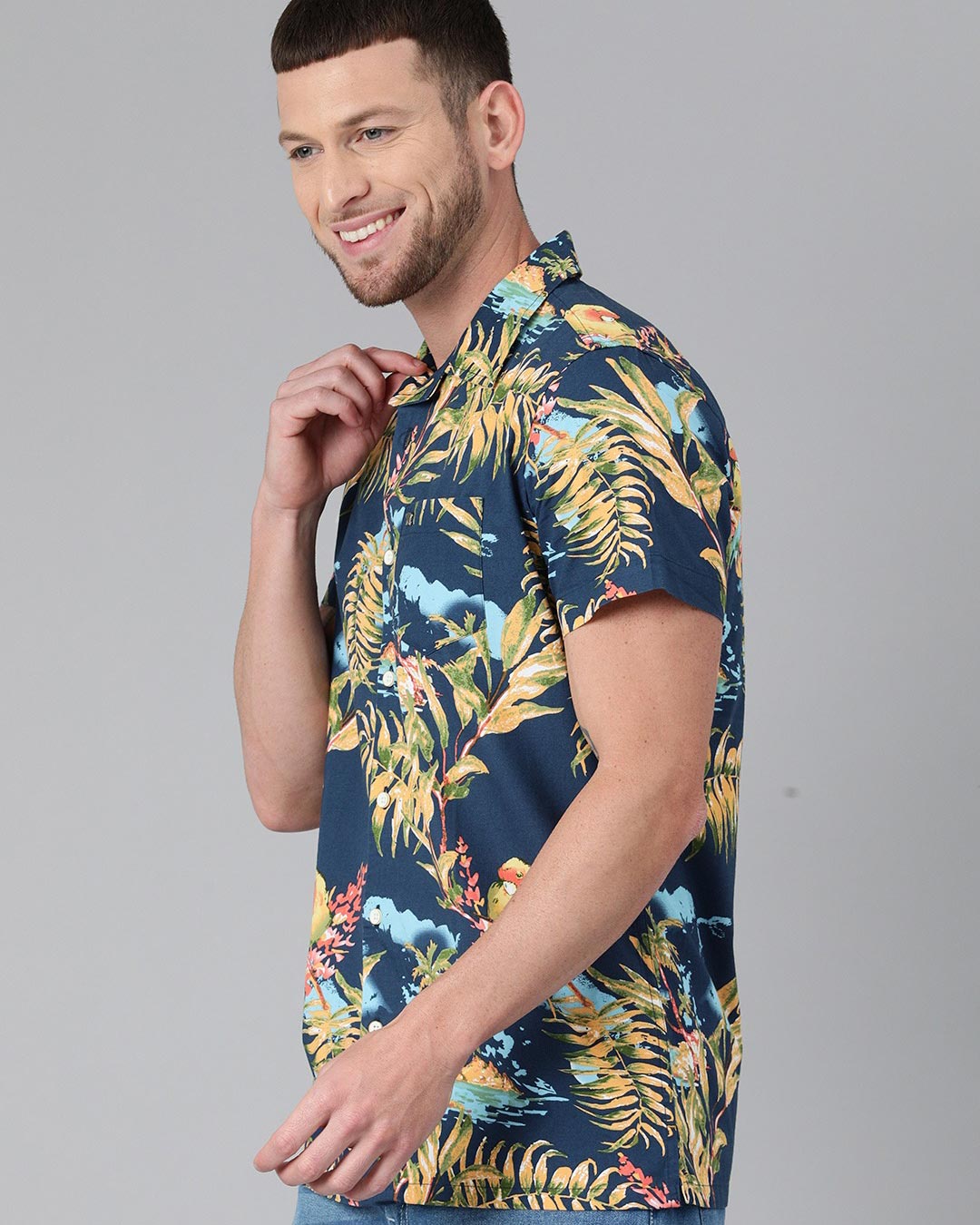 Buy The Bear House Printed Casual Shirt Online at Bewakoof