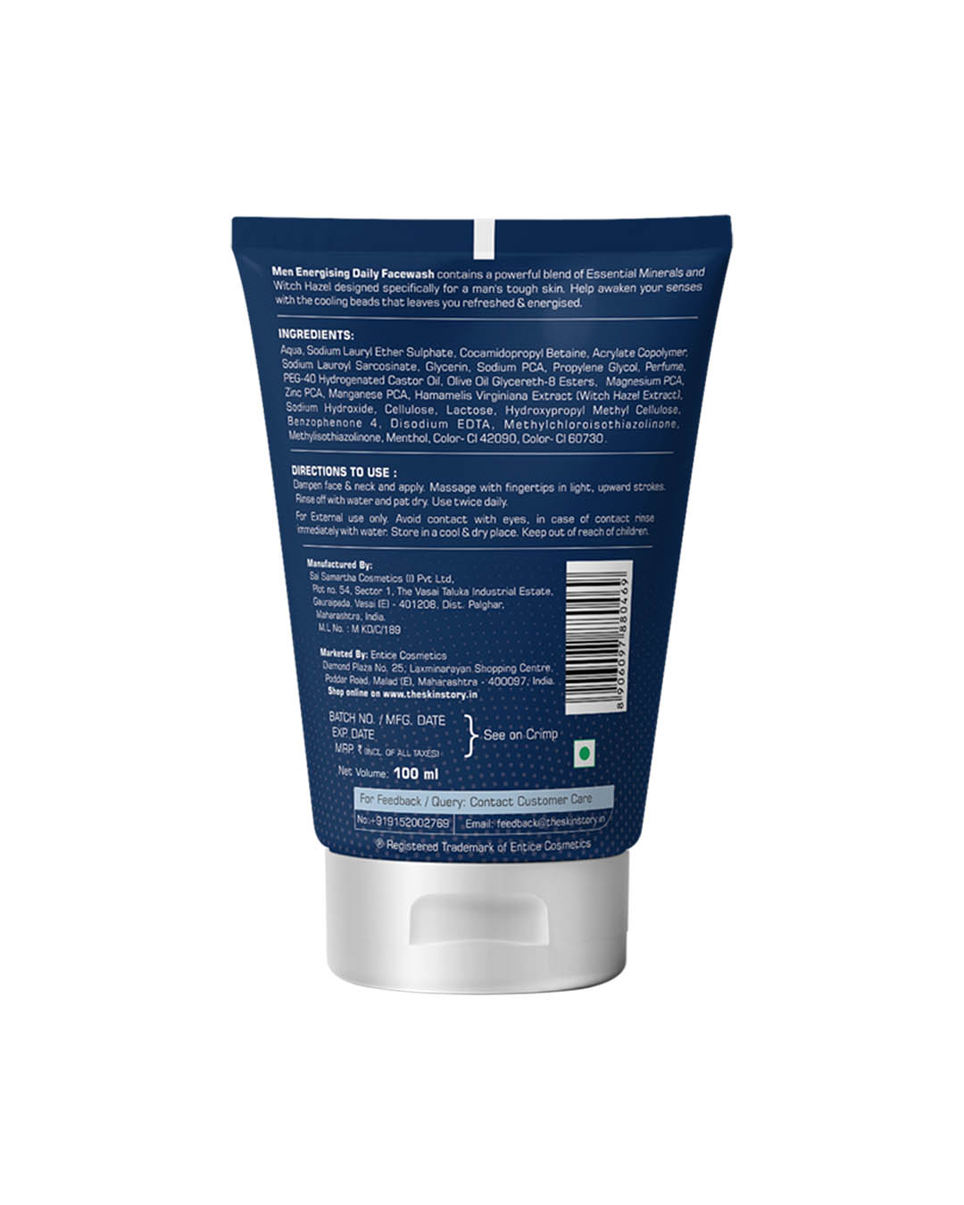 Shop Face Care Pack ( Face Wash & Face Scrub )-Back