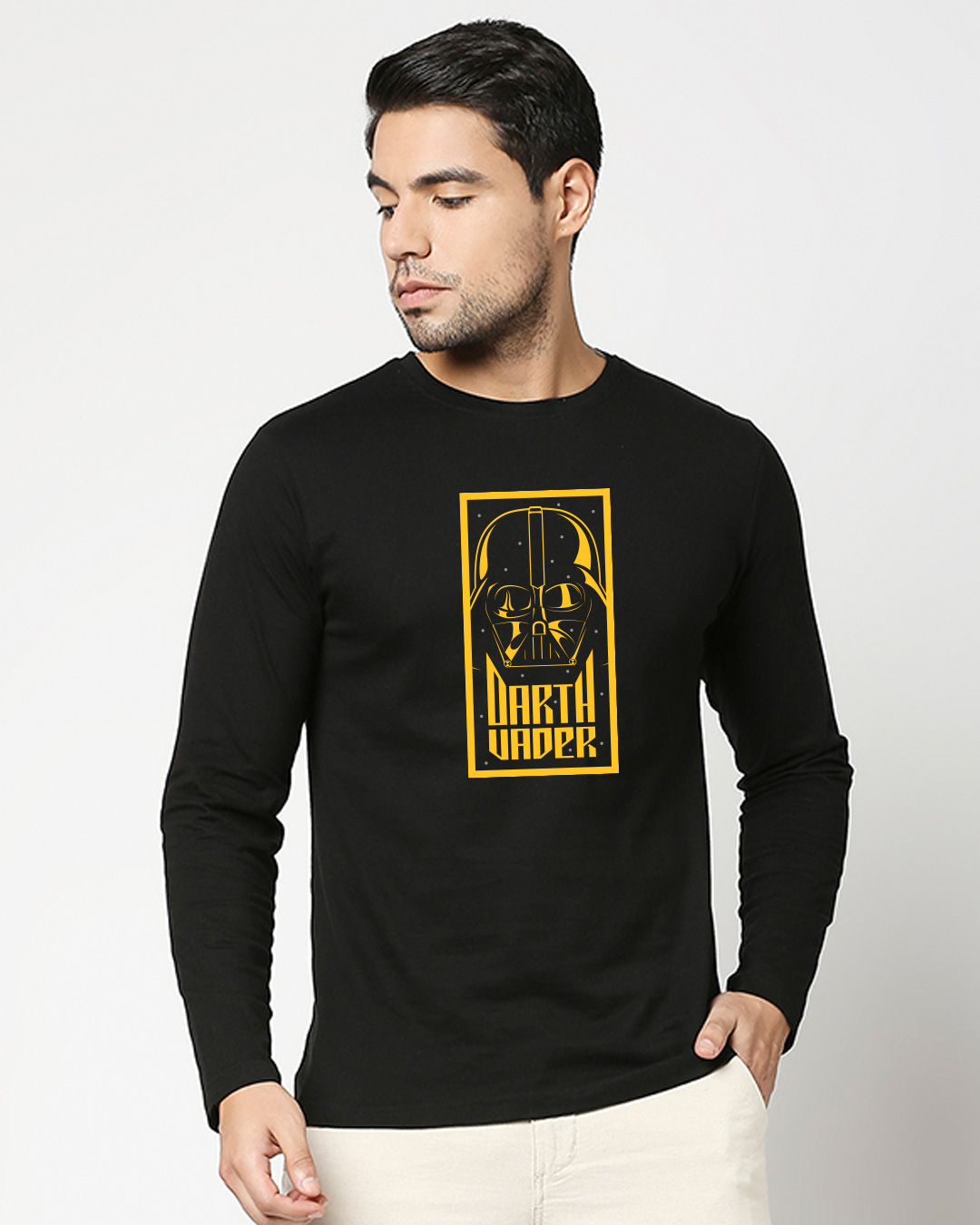 Shop The Chosen One Full Sleeve T-Shirt Black (SWL)-Back