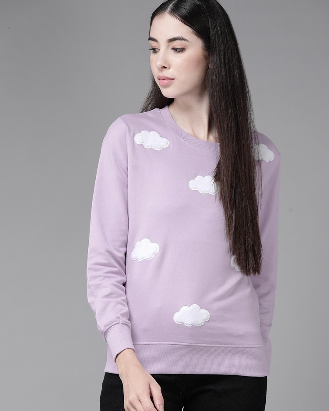 Lavender cloud sweater hot sale