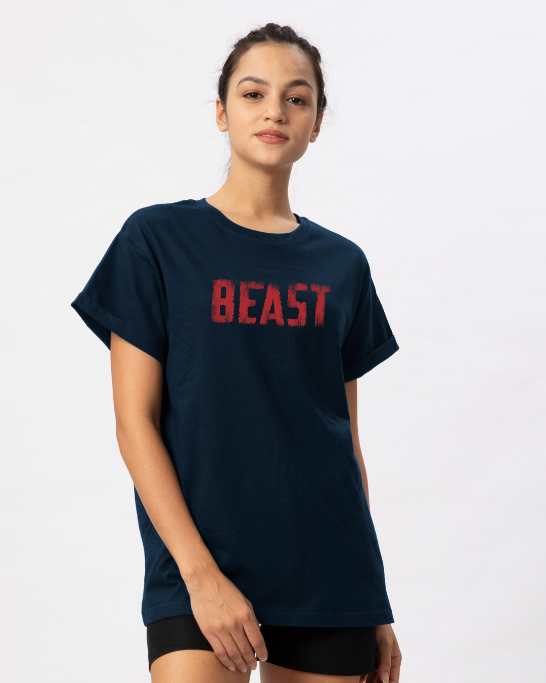Shop The New Beast Boyfriend T-Shirt-Back