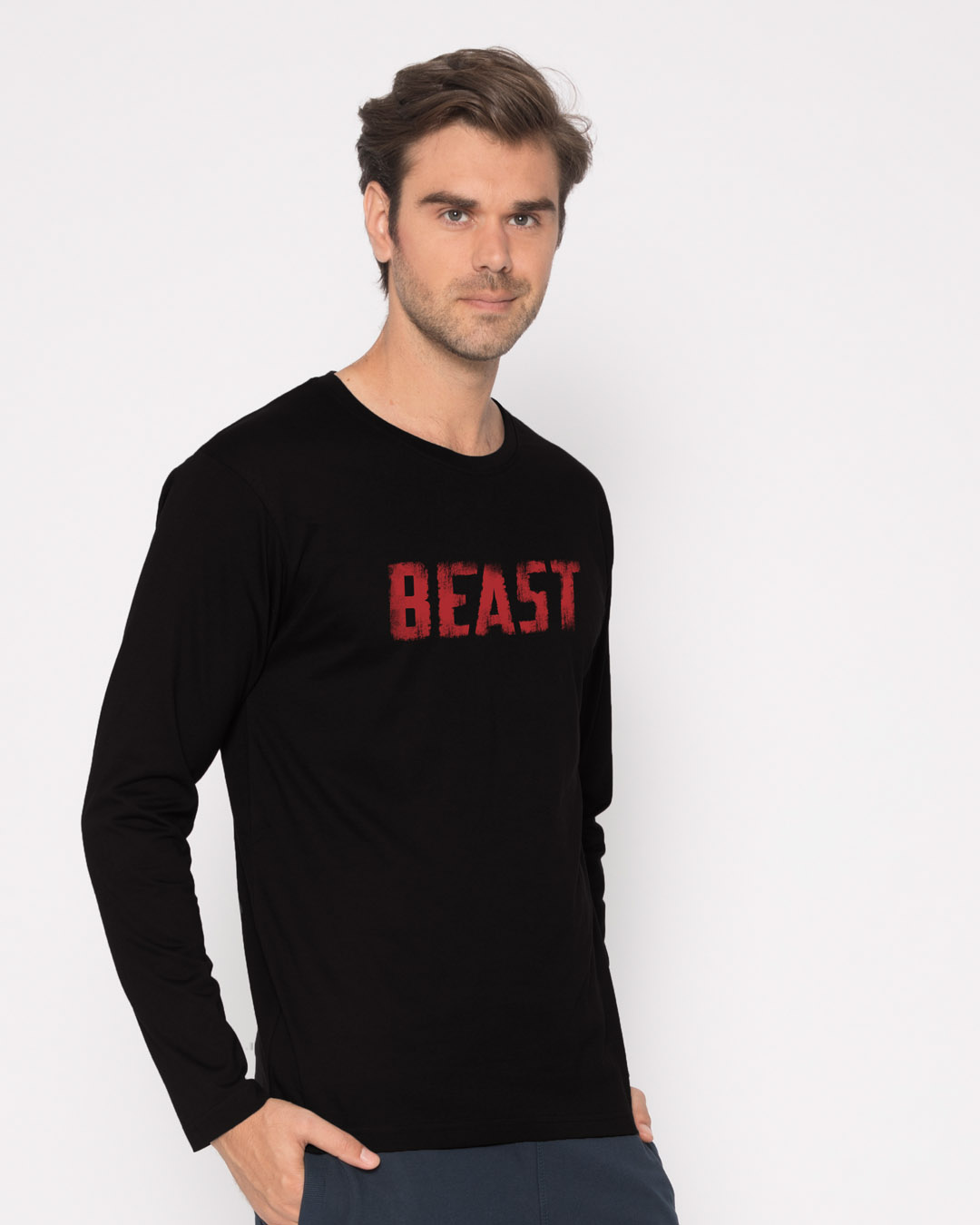 Shop The New Beast Full Sleeve T-Shirt-Back