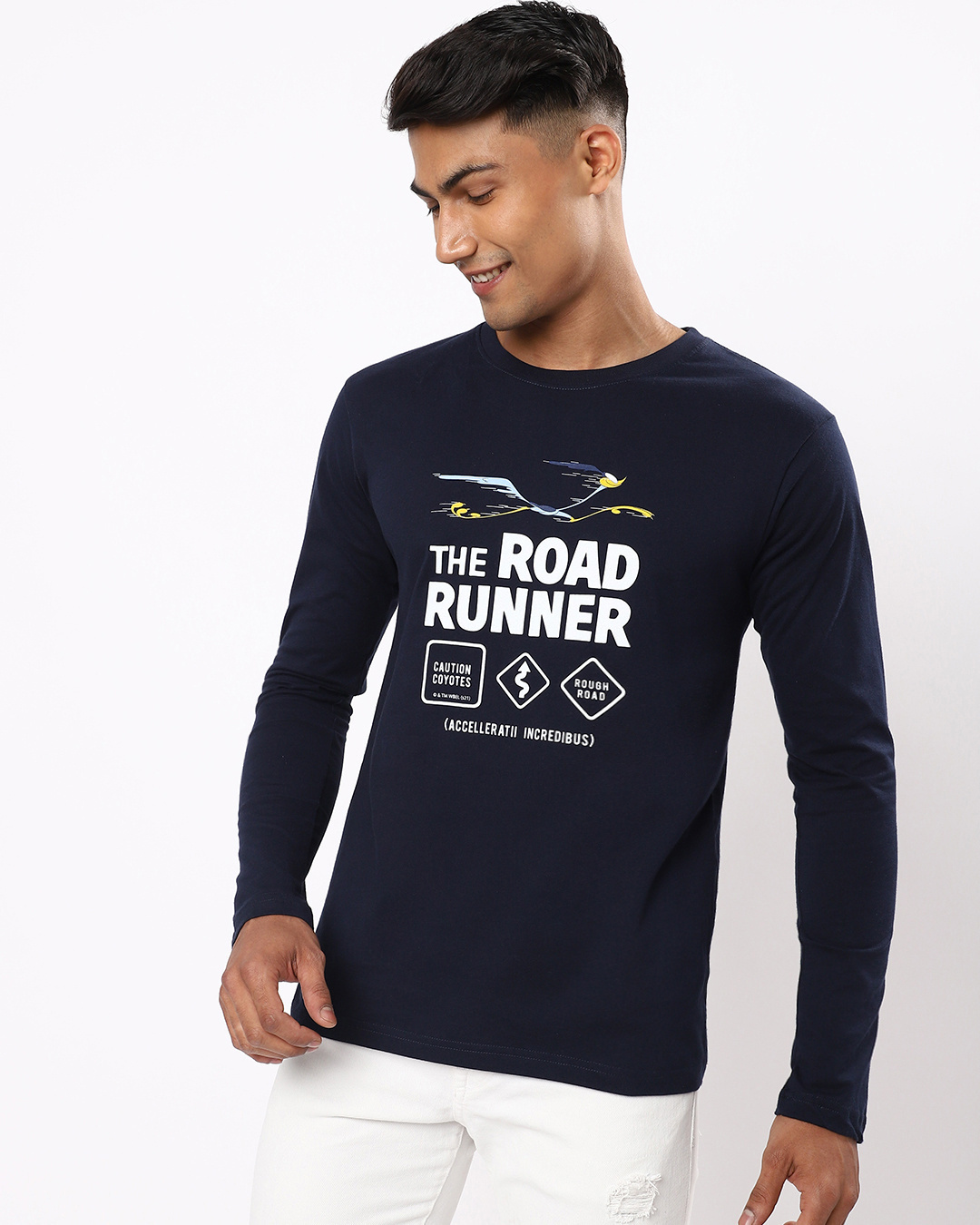 Shop The Road Runner Full Sleeve T-shirt-Back