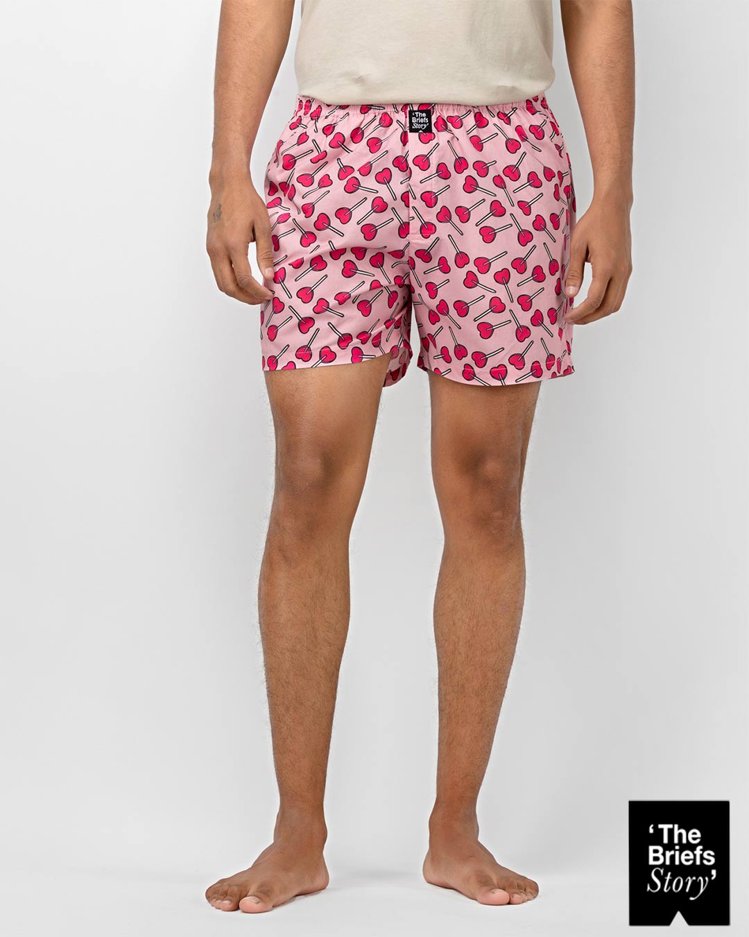 Buy Thebriefsstory Men's Valentine Boxer-Lolly Pop Online in India at  Bewakoof