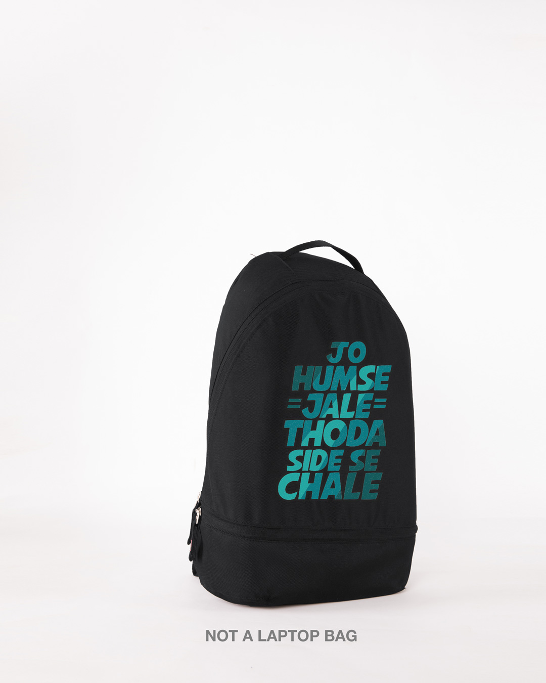 Shop Thoda Side Se Chaley Small Backpack-Back