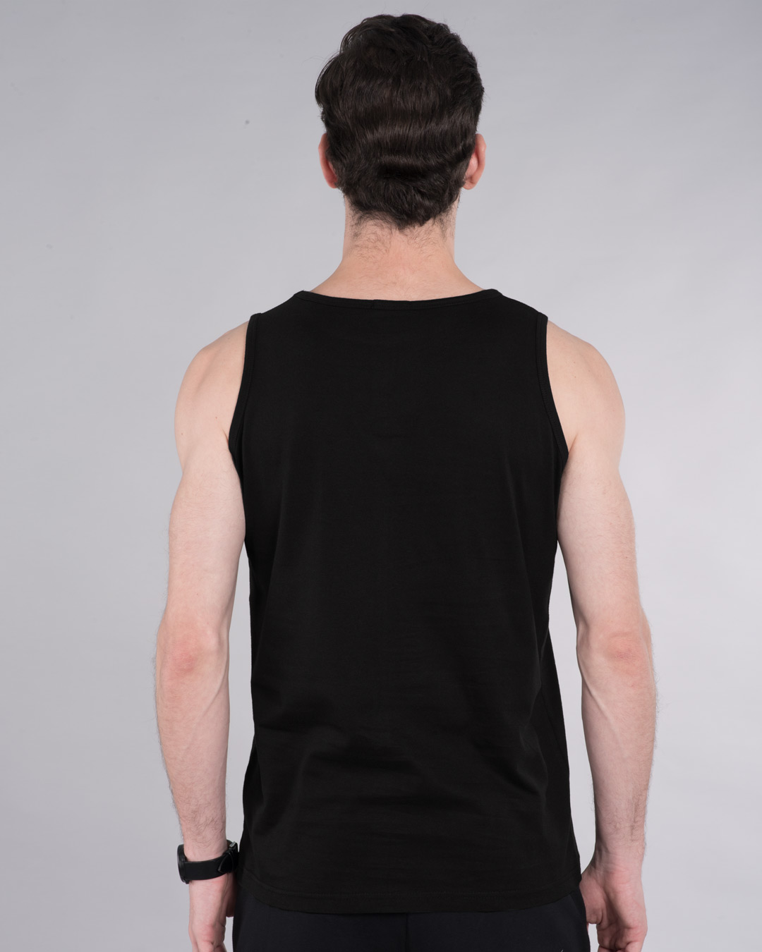 Shop Men's Black Thug Jerry (TJL) Graphic Printed Vest-Back