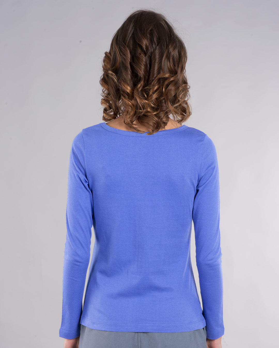 Shop Today Is A Fantastic Day Scoop Neck Full Sleeve T-Shirt-Back