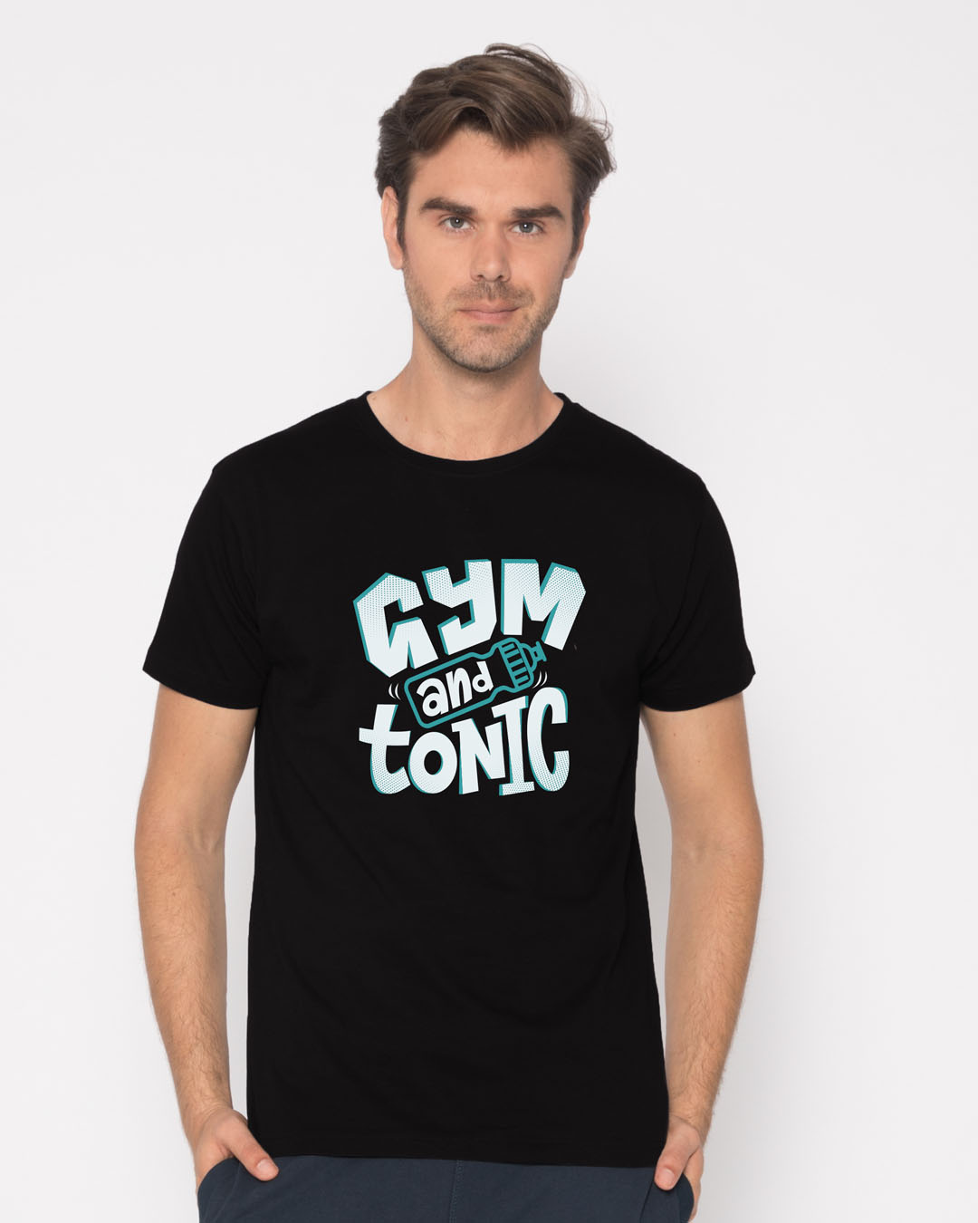 Shop Tonic Half Sleeve T-Shirt-Back