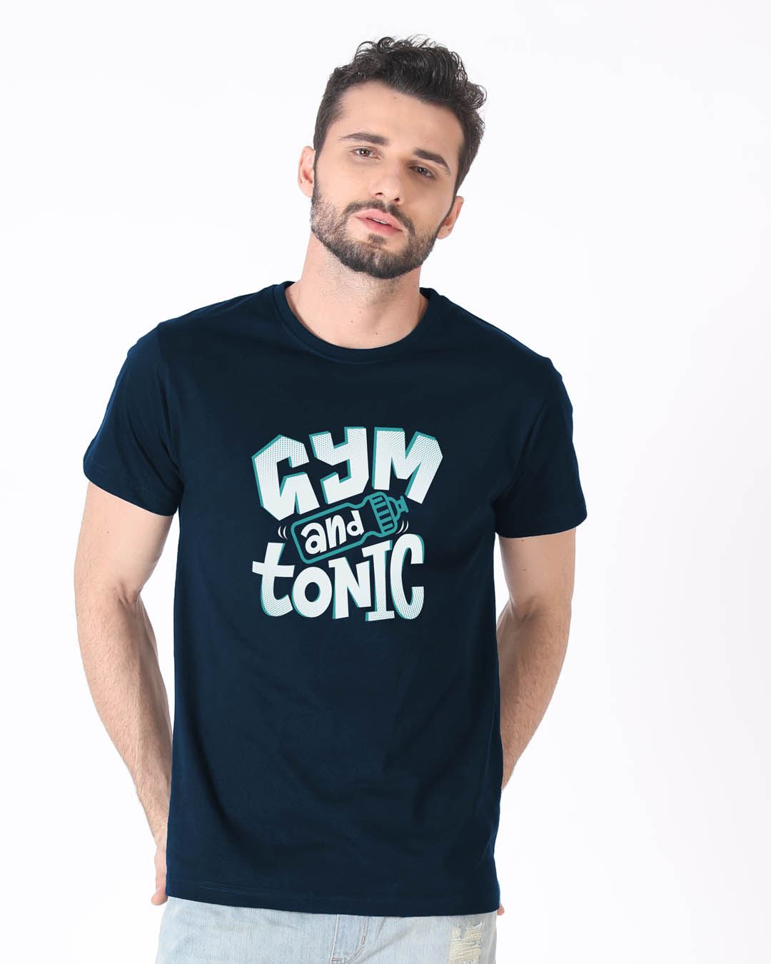 Shop Tonic Half Sleeve T-Shirt-Back