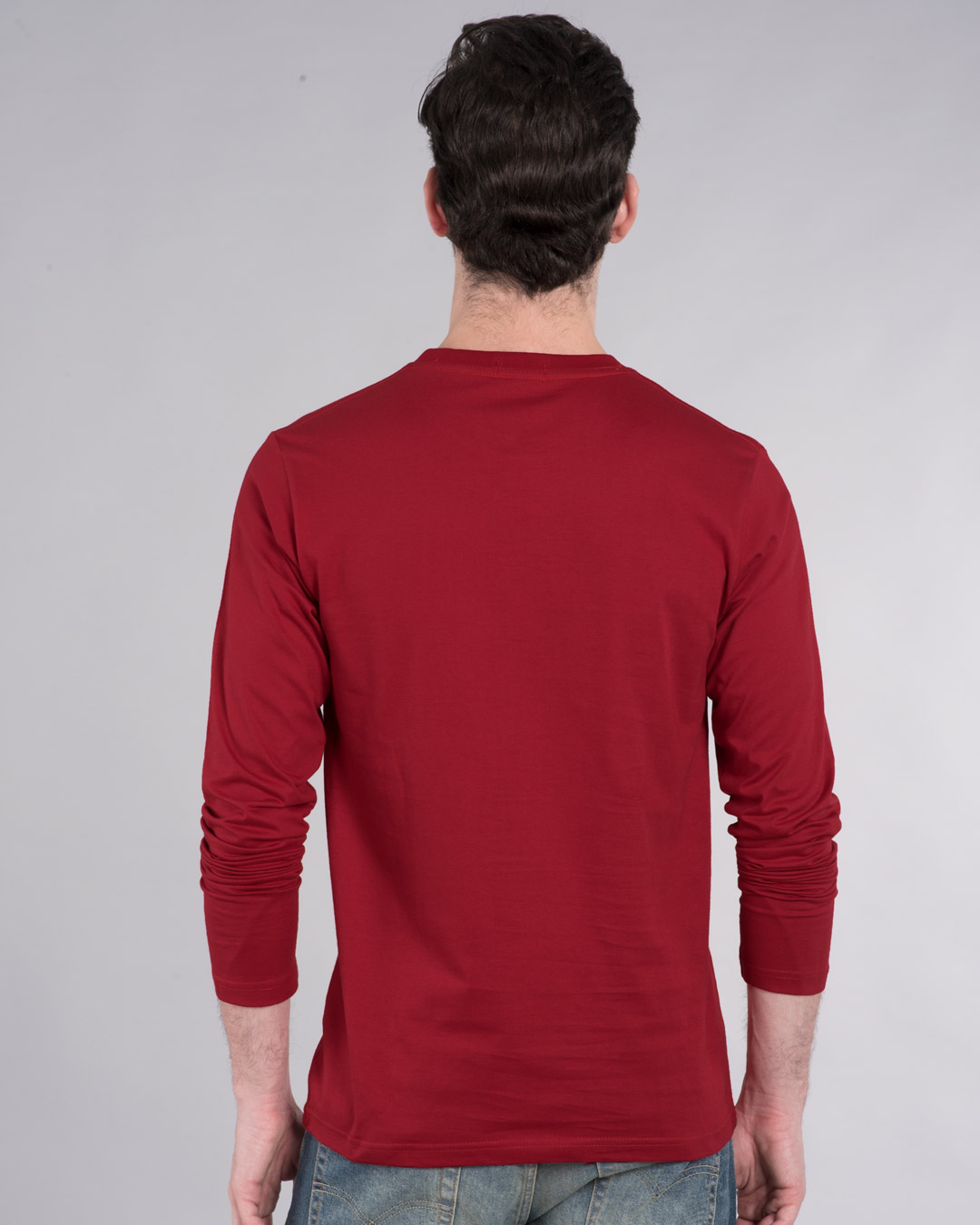 Shop Tony Stark Heart Full Sleeve T-Shirt (AVL)-Back