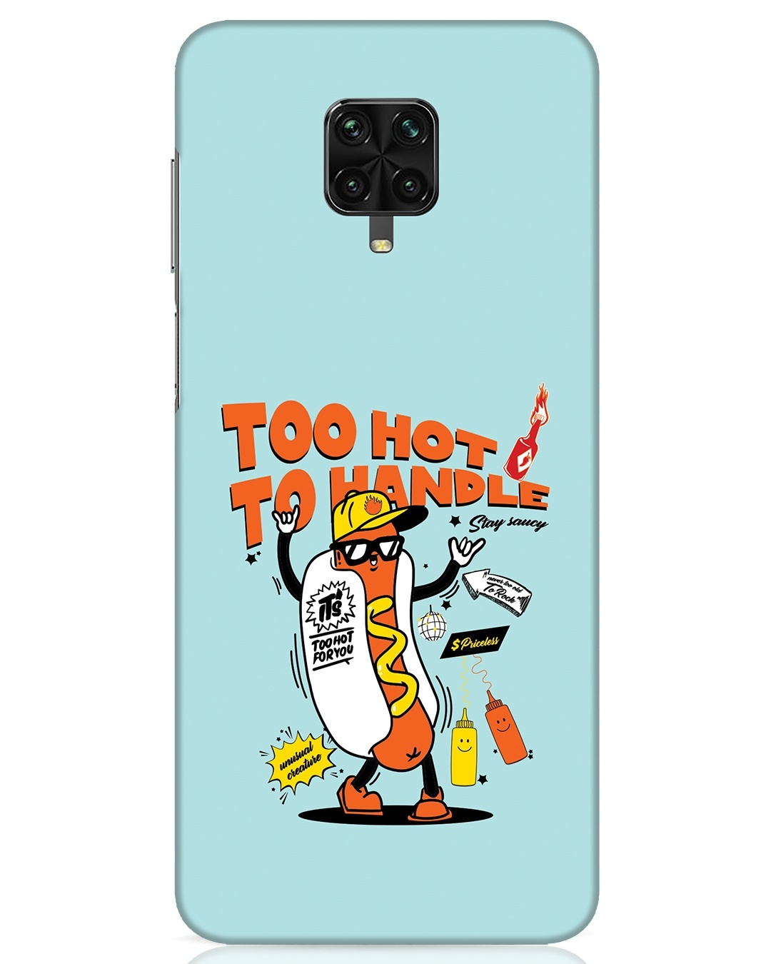 Buy Too Hot To Handle Designer Hard Cover For Xiaomi Poco M2 Pro Online In India At Bewakoof 4054
