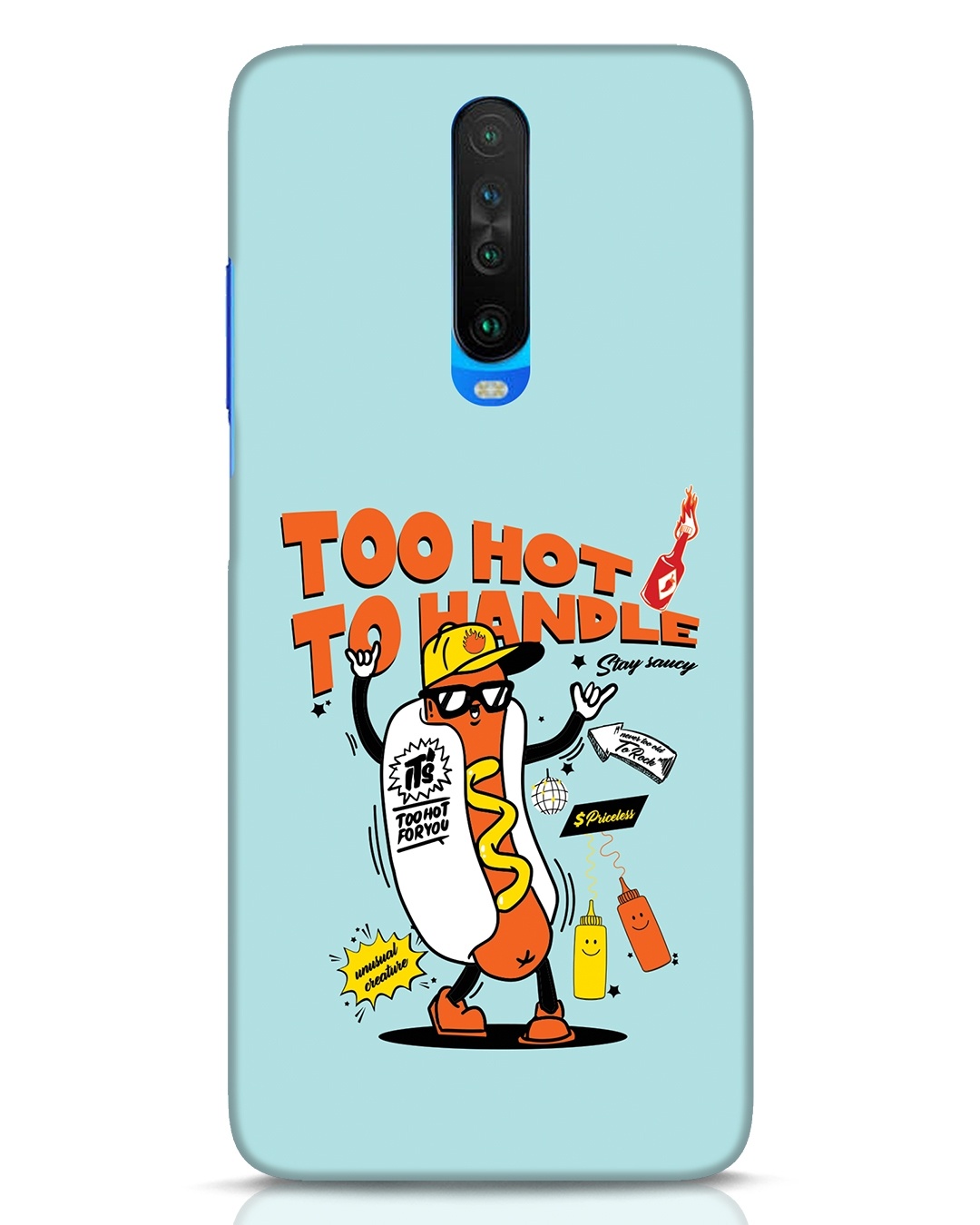 Buy Too Hot To Handle Designer Hard Cover For Xiaomi Poco X2 Online In India At Bewakoof 8716