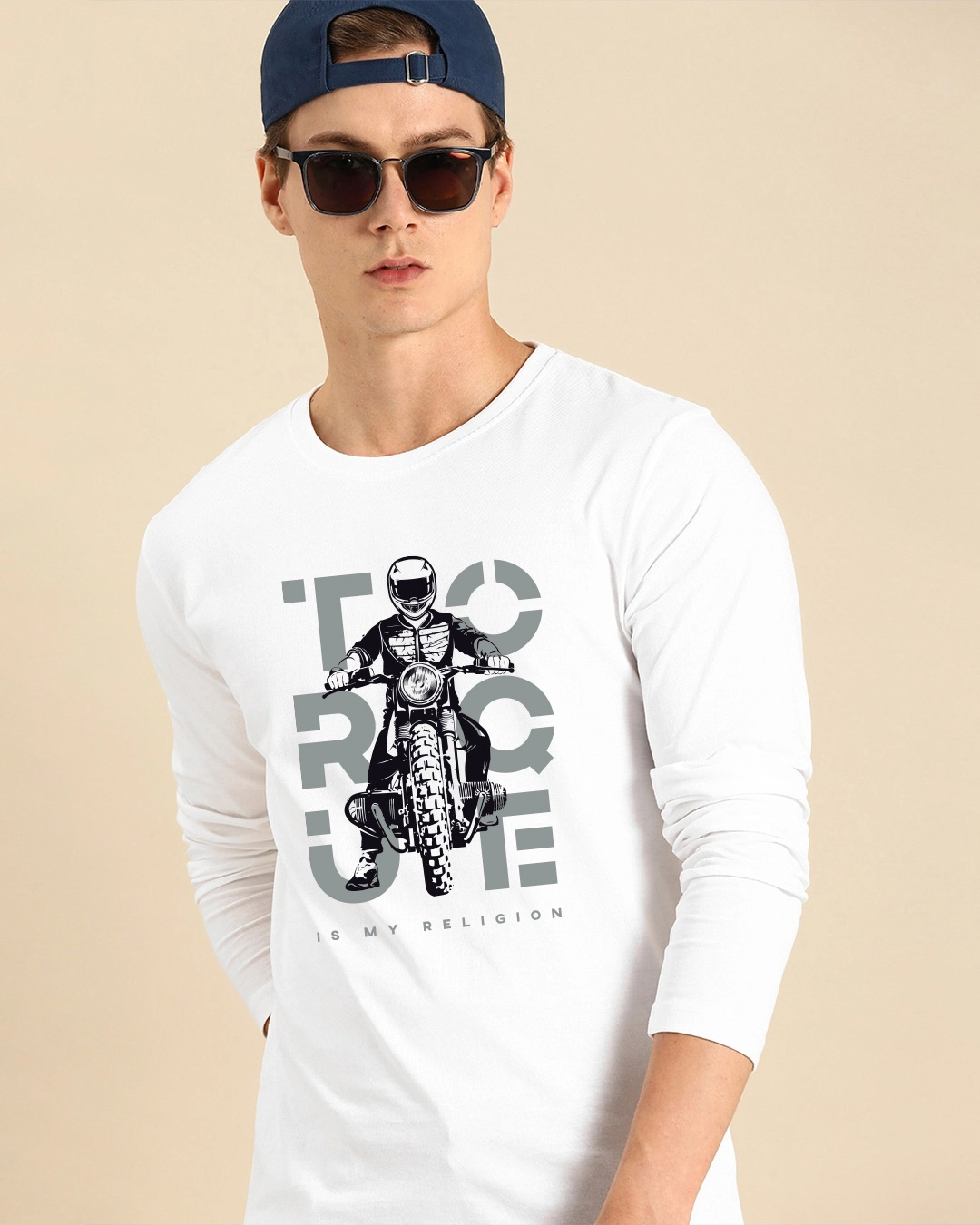 Shop Torque Full Sleeve T-shirt-Back