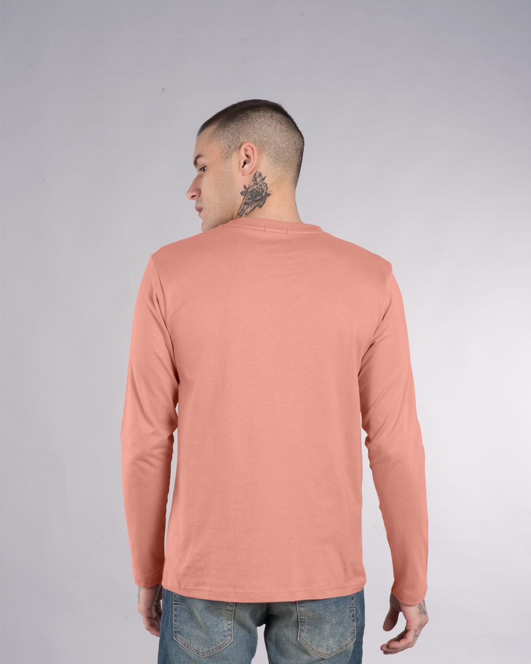 Shop Traffic Aur Pyaar Full Sleeve T-Shirt-Back