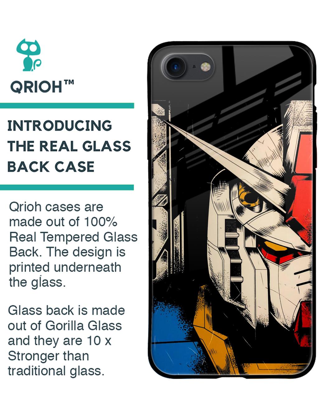 Shop Transformer Art Premium Glass Case for Apple iPhone 7 (Shock Proof,Scratch Resistant)-Back