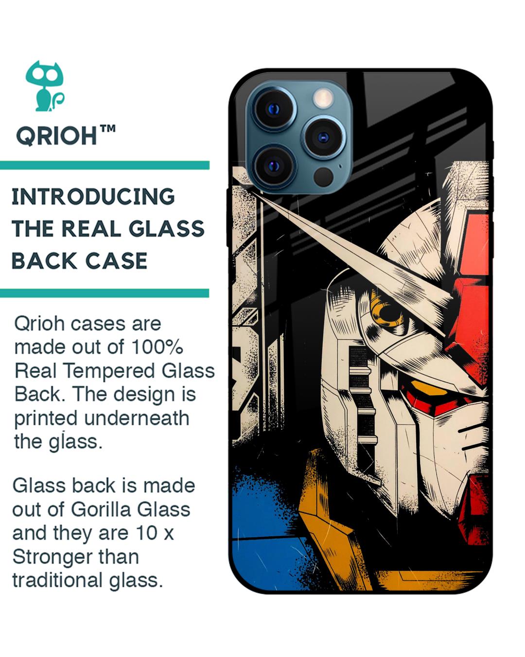 Shop Transformer Art Premium Glass Case for iPhone 12 Pro Max (Shock Proof, Scratch Resistant)-Back