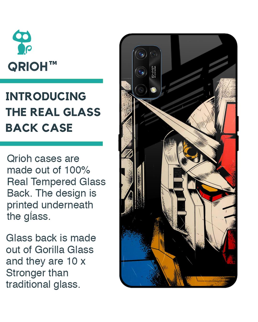 Shop Transformer Art Premium Glass Case for Realme 7 pro (Shock Proof, Scratch Resistant)-Back