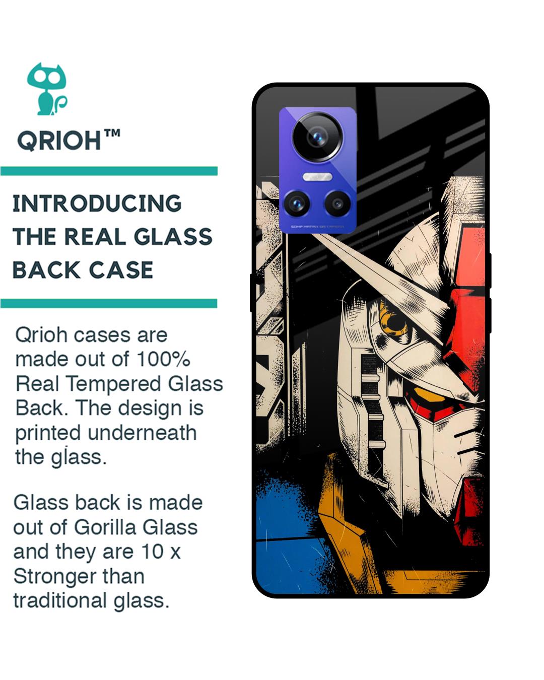 Shop Transformer Art Premium Glass Case for Realme GT Neo3(Shock Proof, Scratch Resistant)-Back