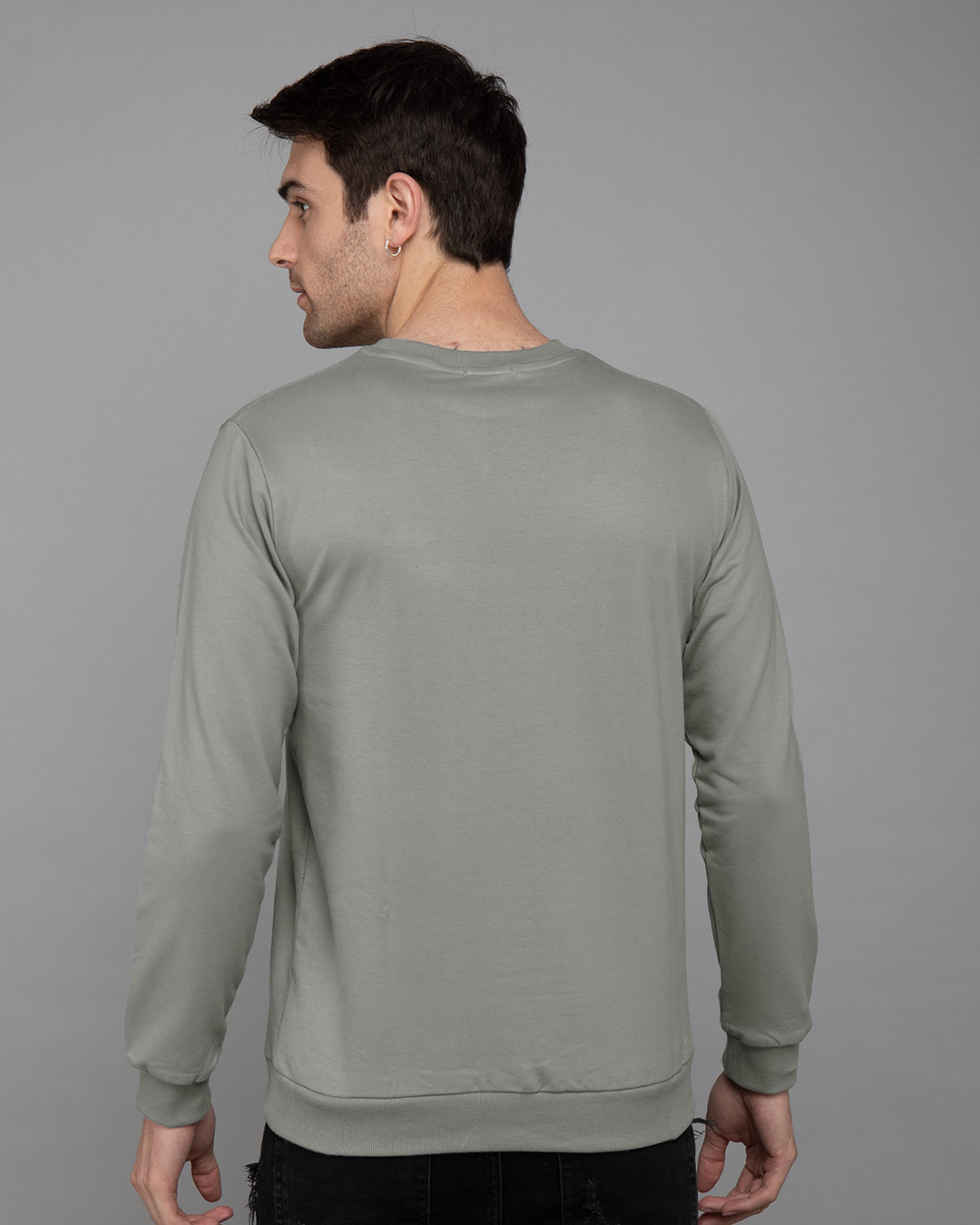 Shop Traveller Mickey Fleece Light Sweatshirt (DL)-Back