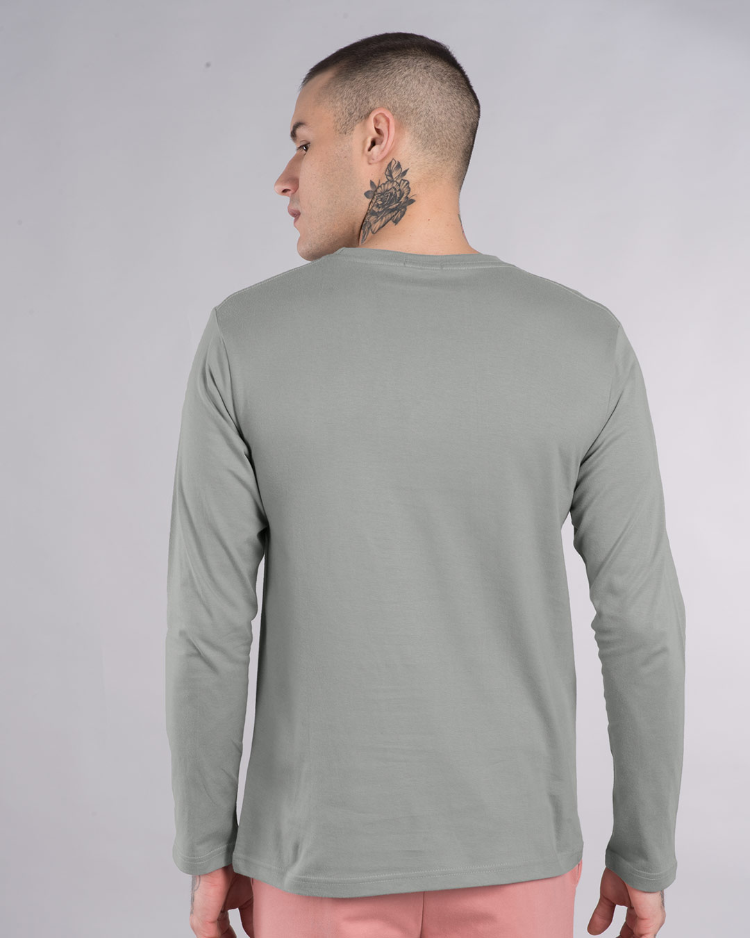 Shop Traveller Mickey Full Sleeve T-Shirt (DL)-Back