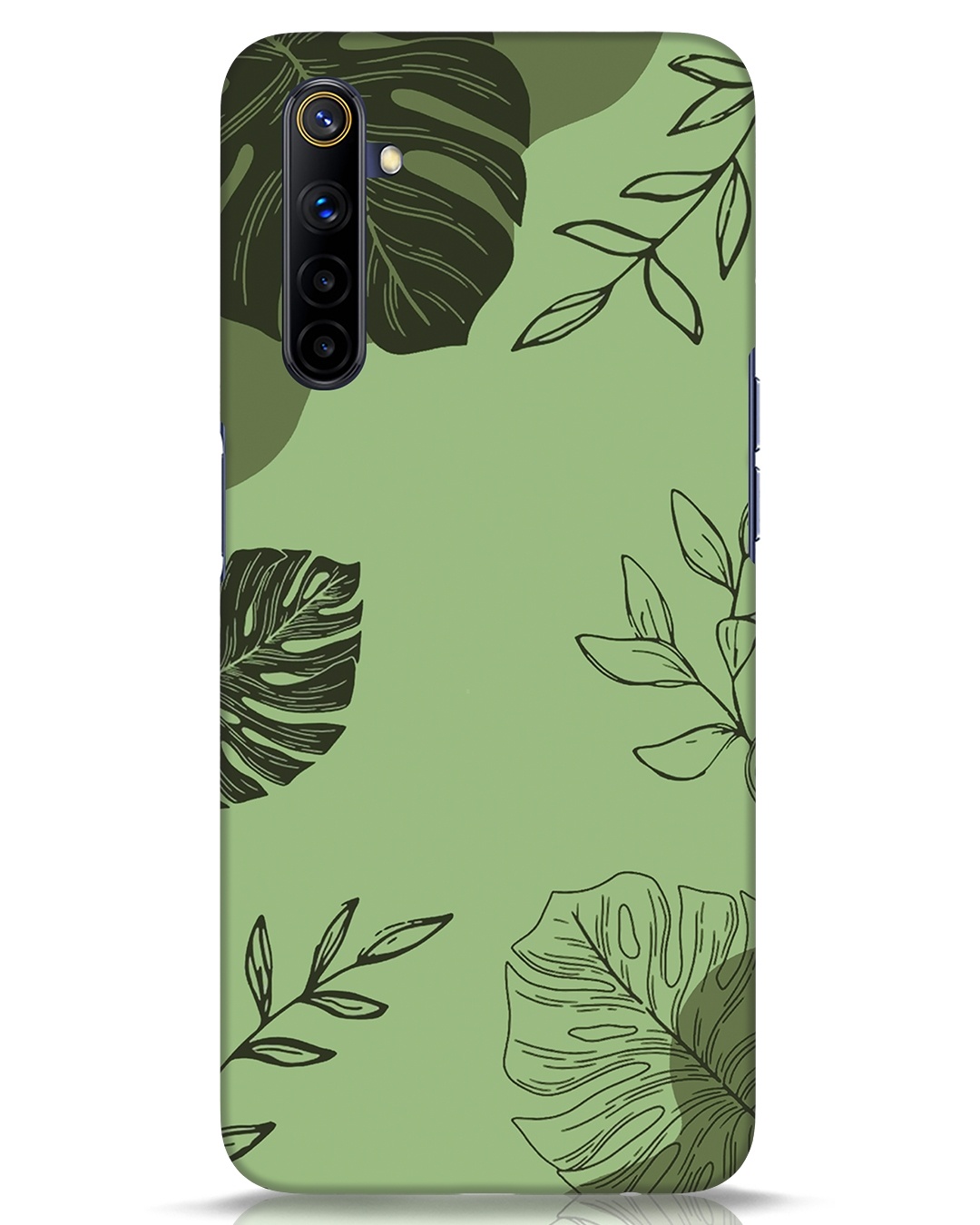 Buy Tropical Lineart Designer Hard Cover For Realme 6i Online In India Buy Tropical Lineart Designer Hard Cover For Realme 6i Online In India