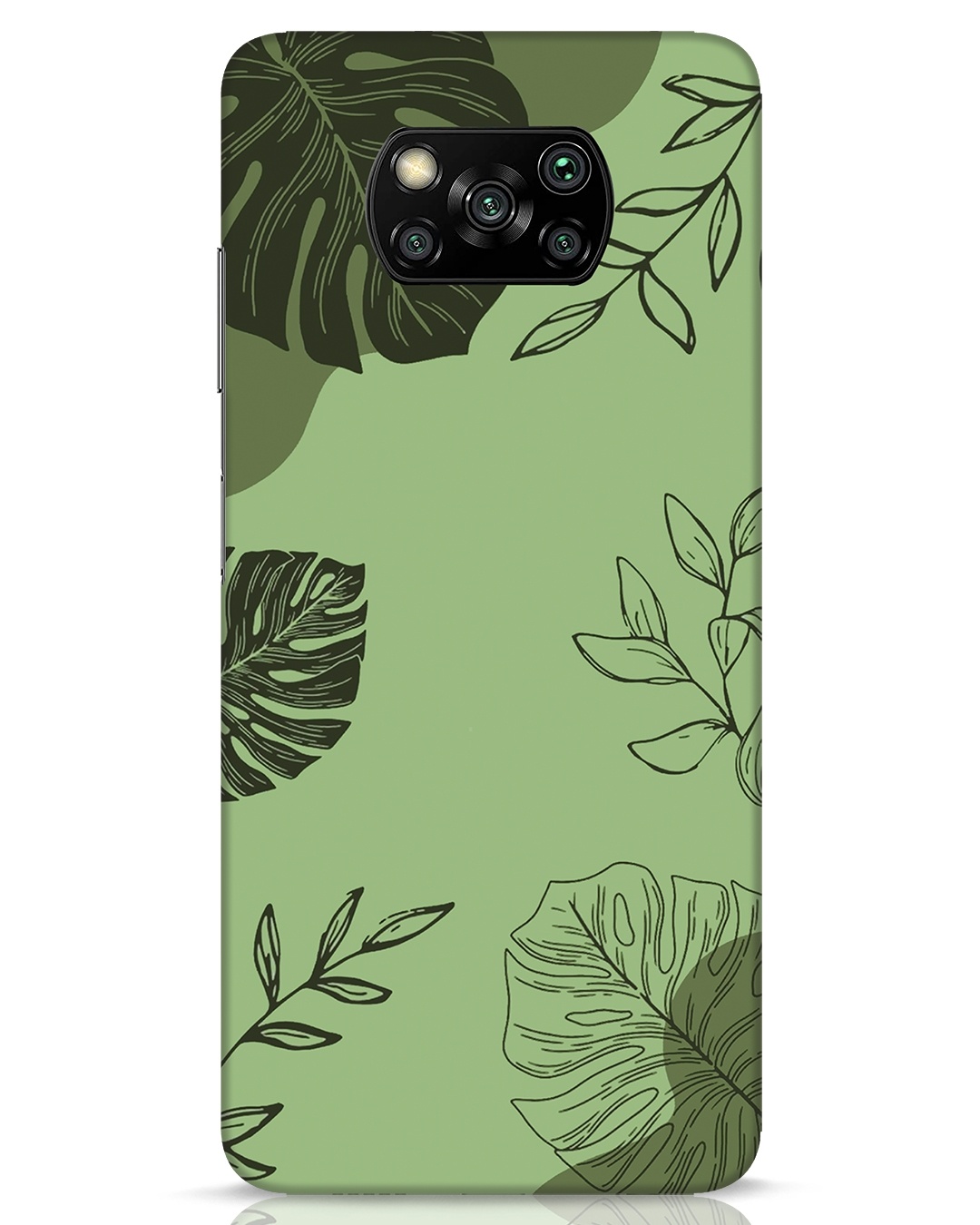 Buy Tropical Lineart Designer Hard Cover For Xiaomi Poco X3 Pro Online In India At Bewakoof 0027