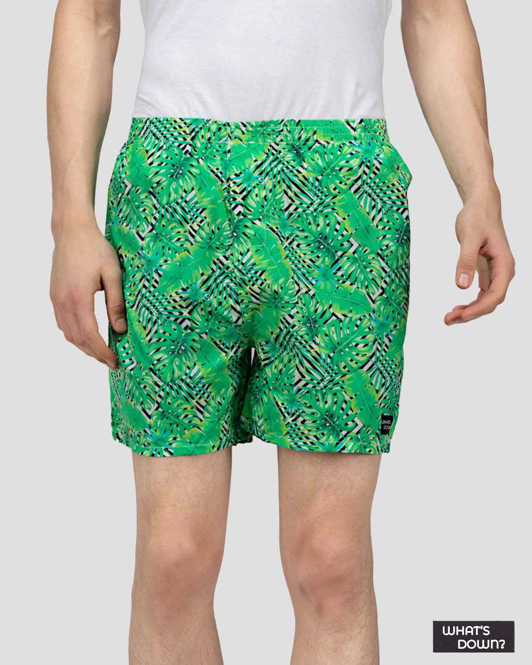 Buy What's Down | Tropical Scenery Boxer Shorts | Green Forest Boxers ...