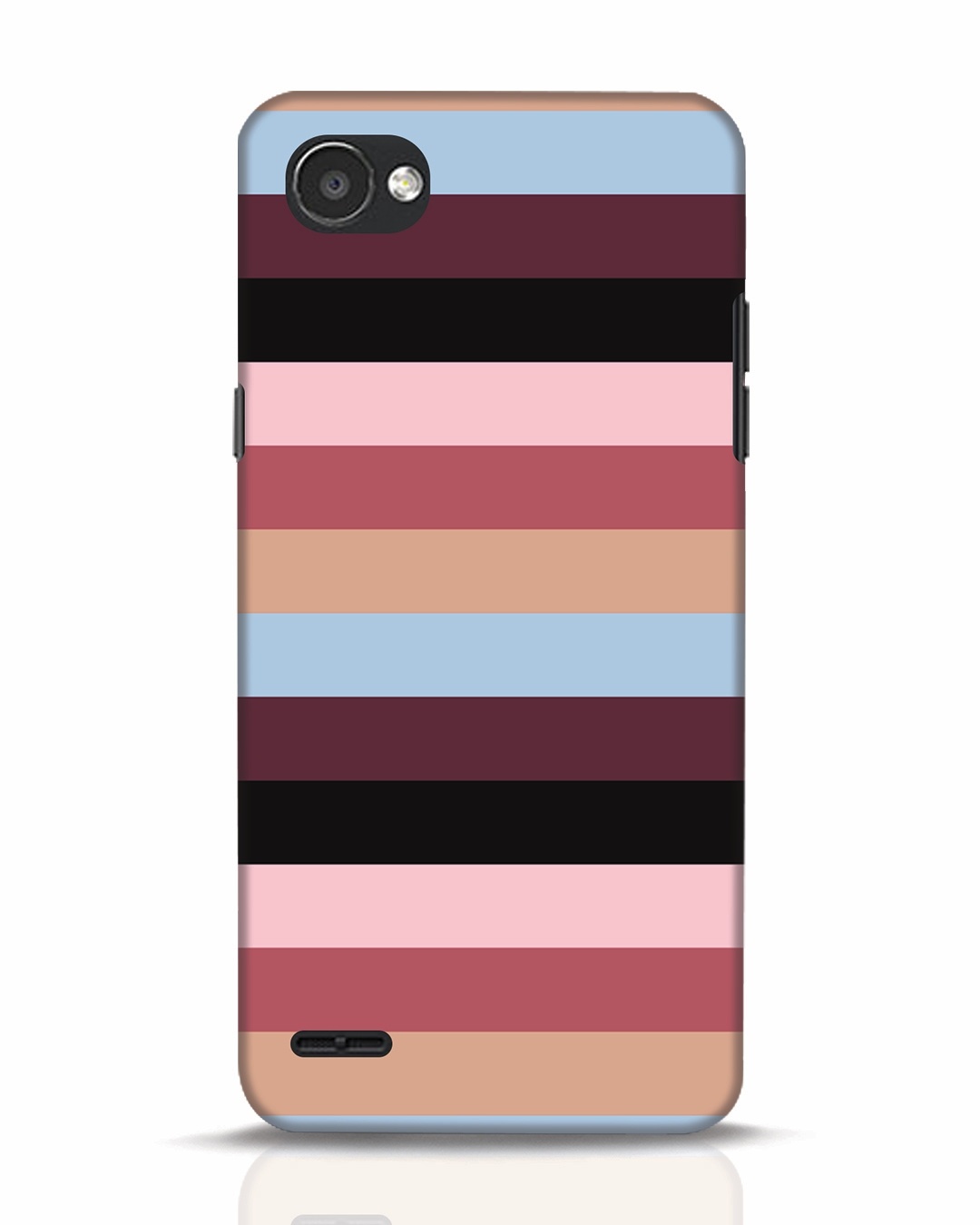 Buy Tropical Stripes LG Q6 Mobile Cover for Unisex Online at Bewakoof